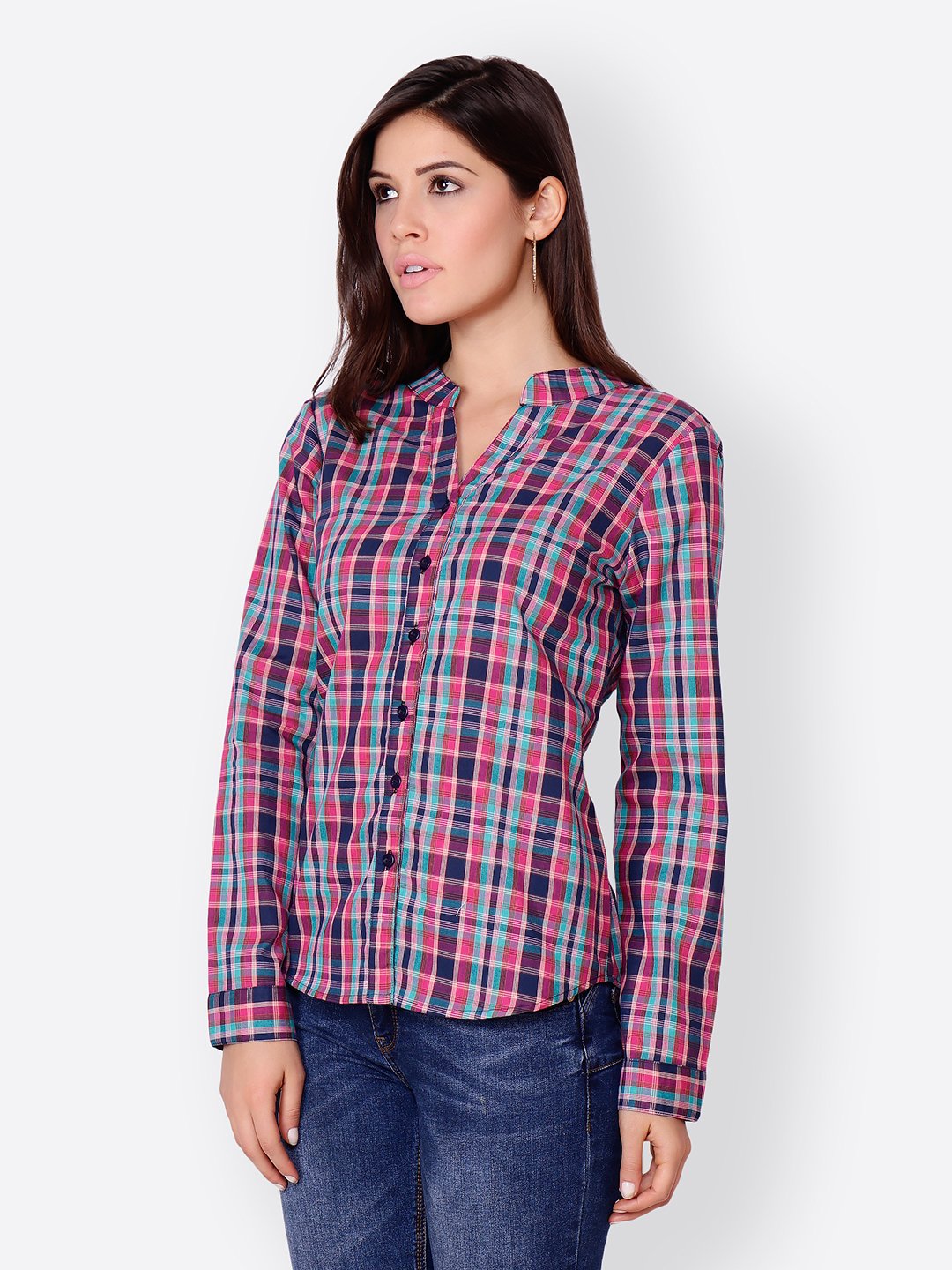 SCORPIUS PURPLE CHECK SHIRT