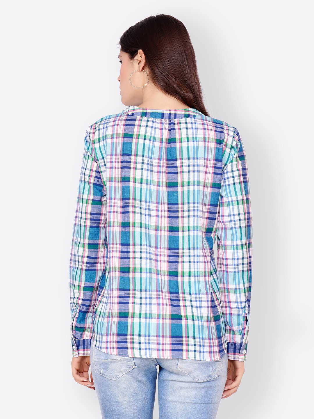 SCORPIUS BLUE CHECK SHIRT
