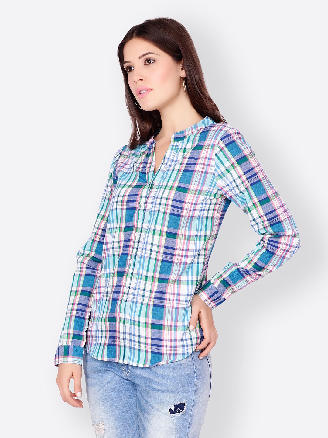 SCORPIUS BLUE CHECK SHIRT