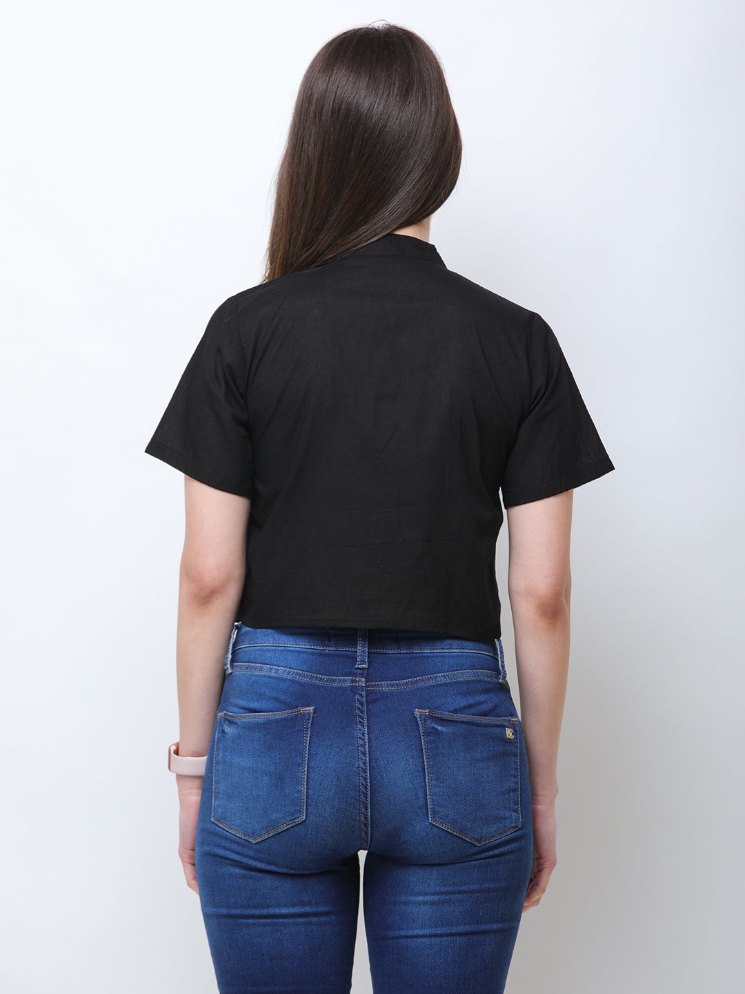 Black Solid Shirt