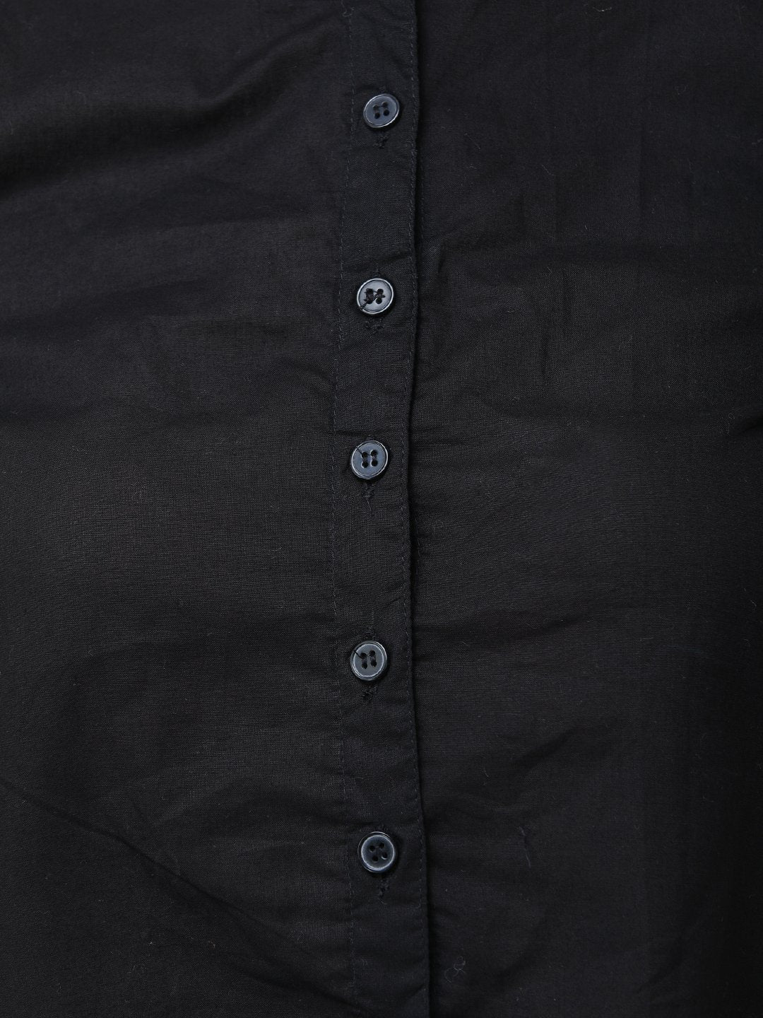 Black Solid Shirt