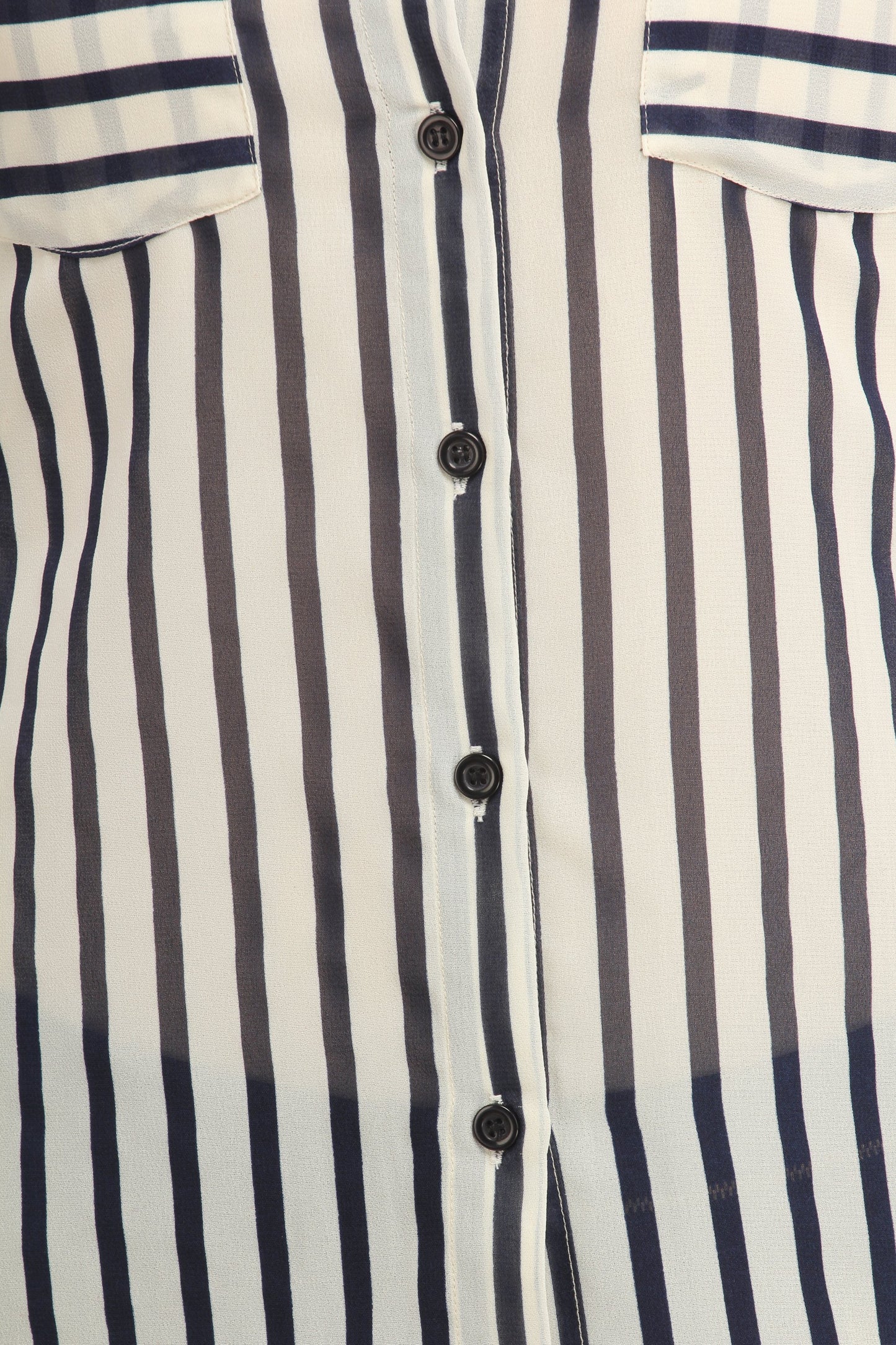 White Striped Shirt