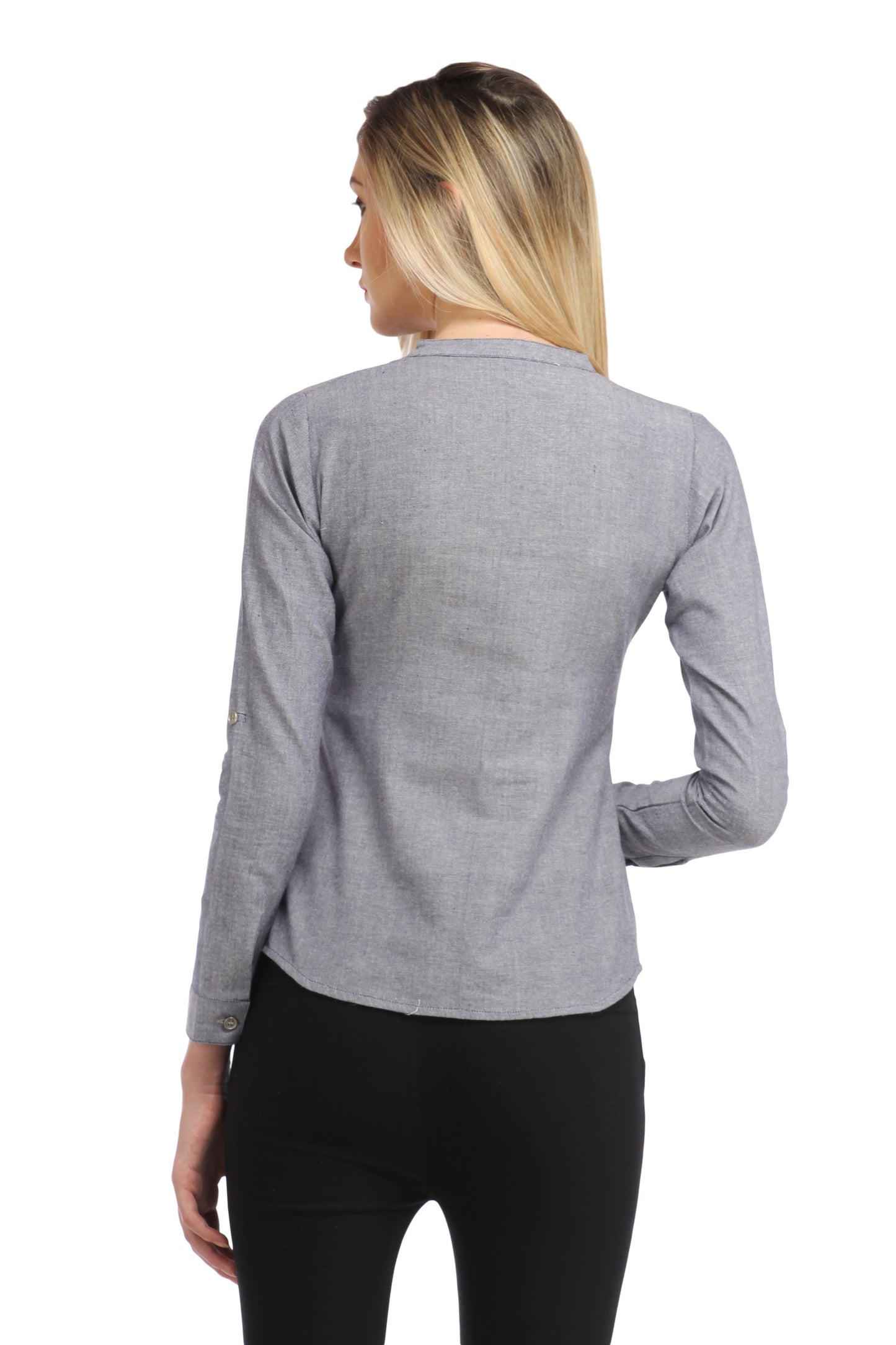 Grey Solid Shirt