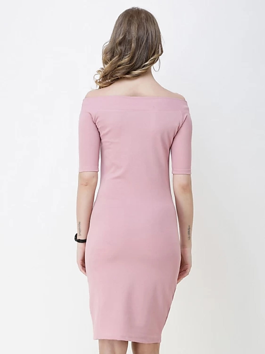 Baby Pink Bodycon Dress
