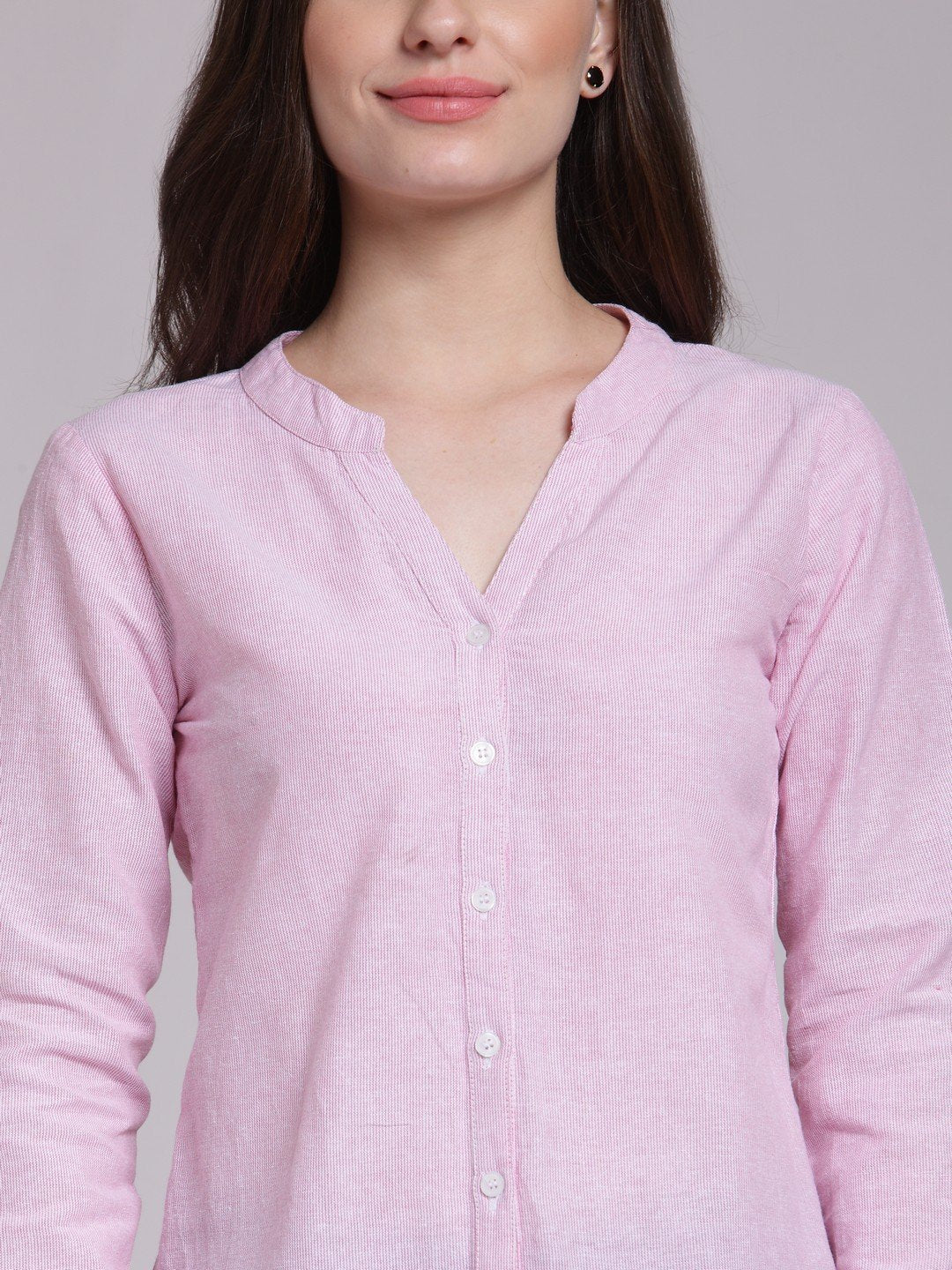 Pink Solid Shirt