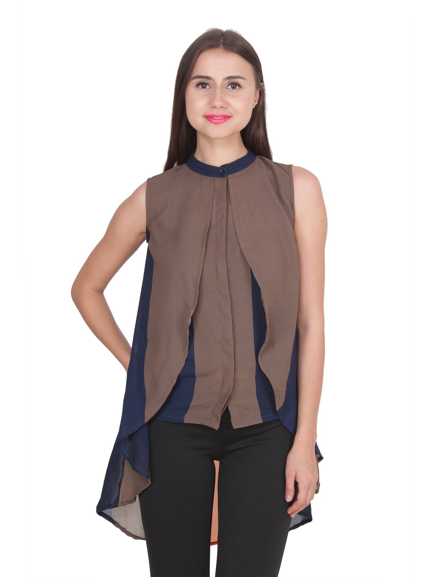 Brown Solid Shirt
