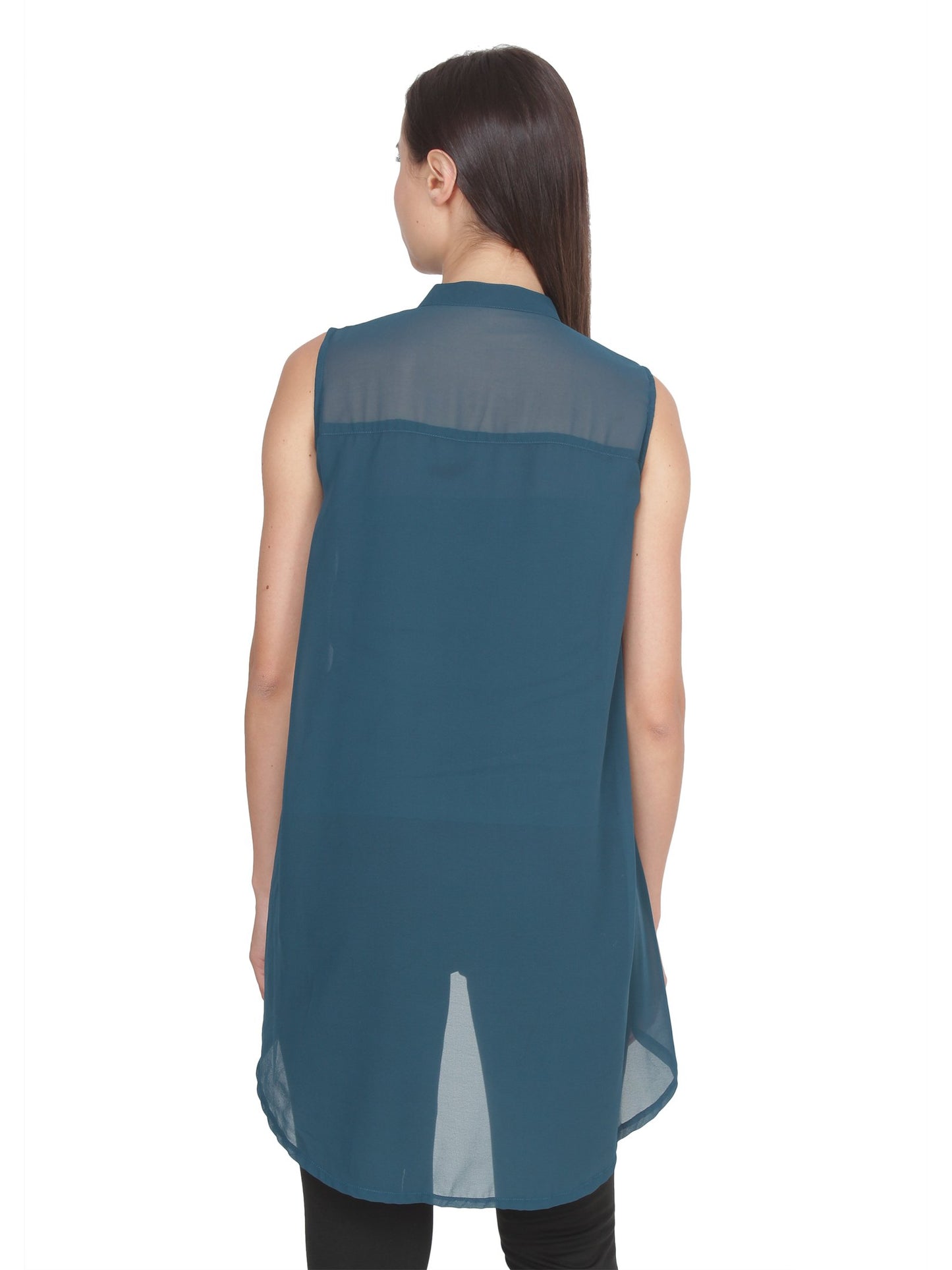 Blue Solid Shirt
