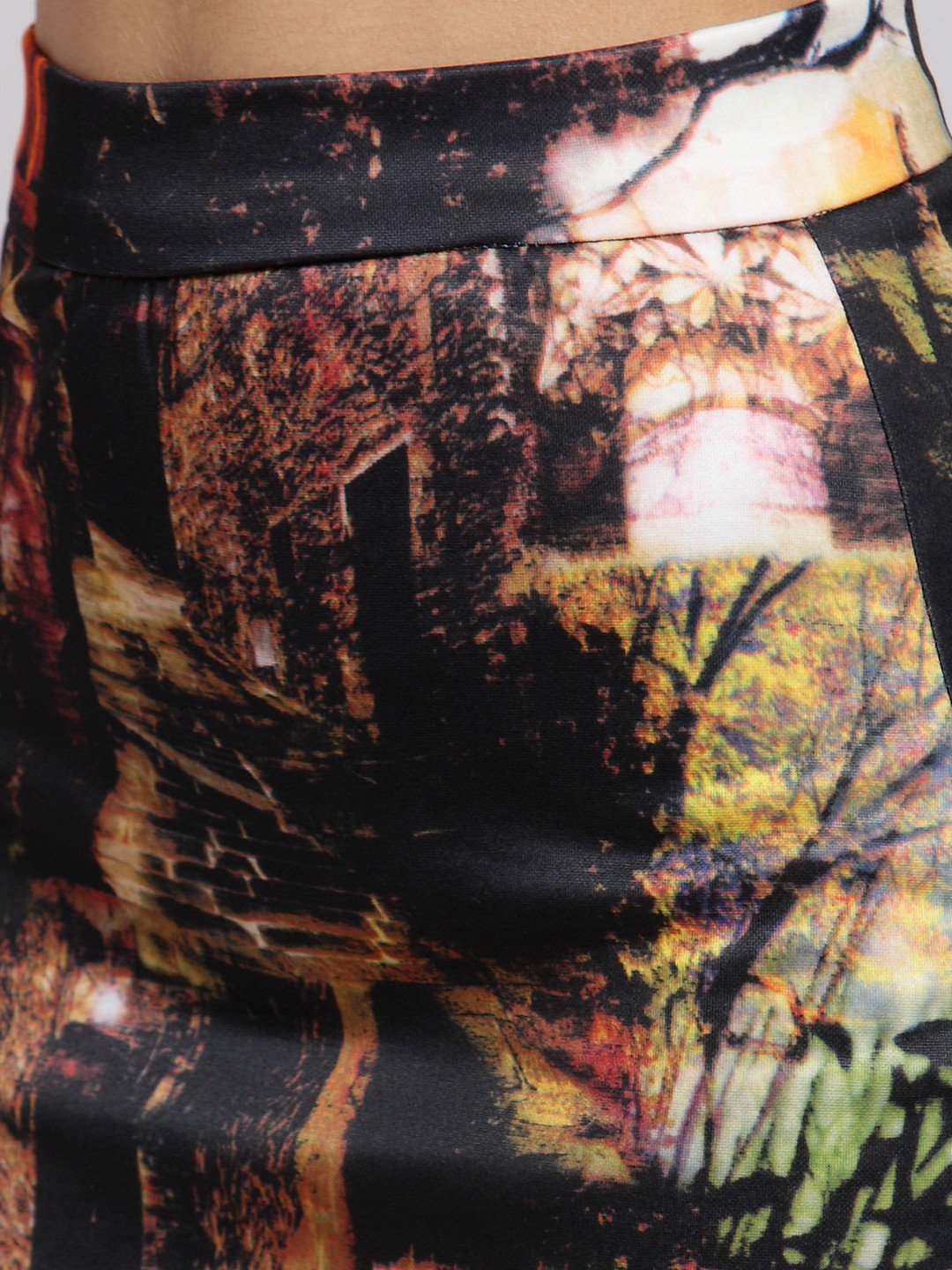 Multicolor Printed Skirt