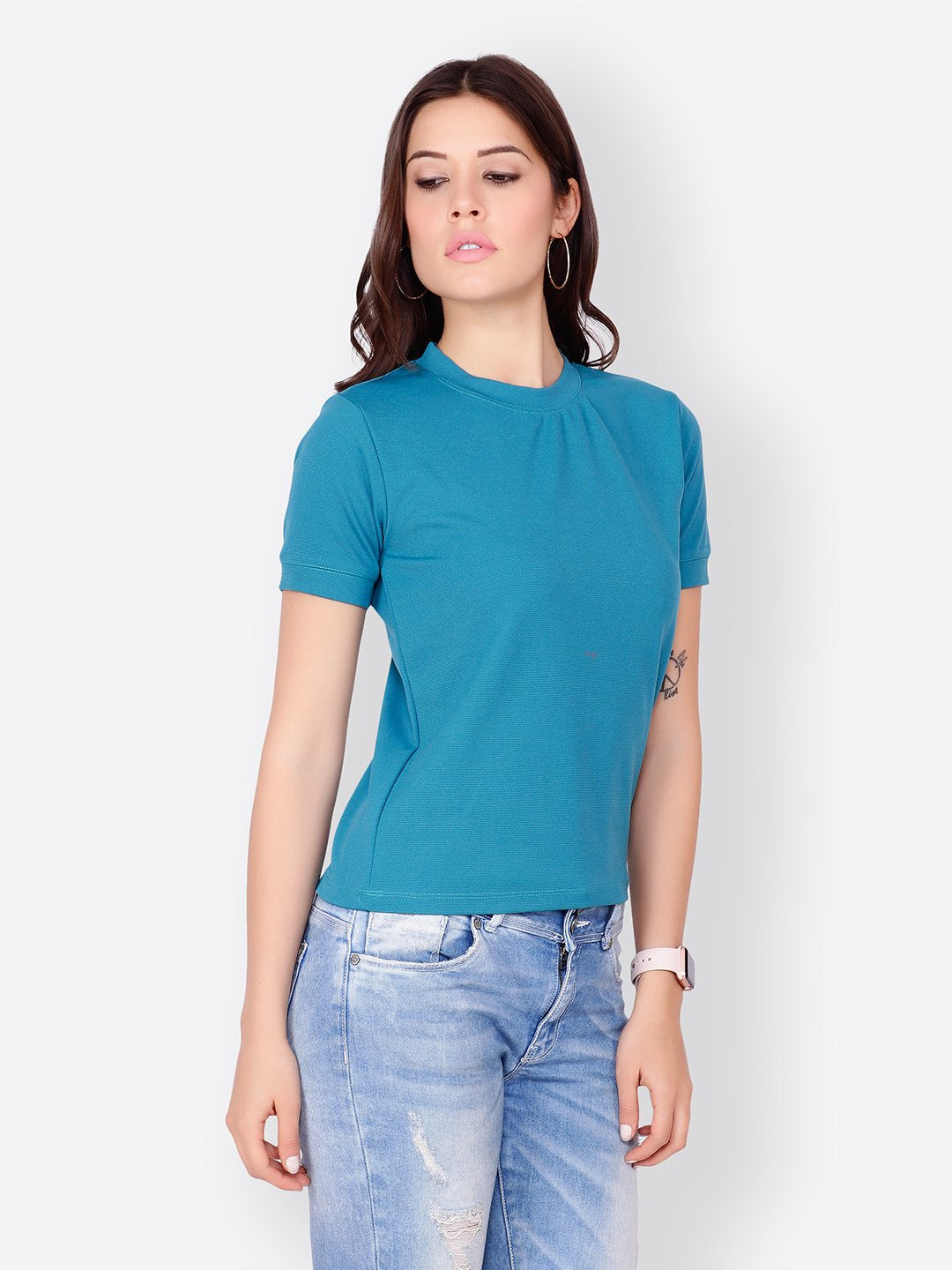 SCORPIUS SOLID BLUE TOP