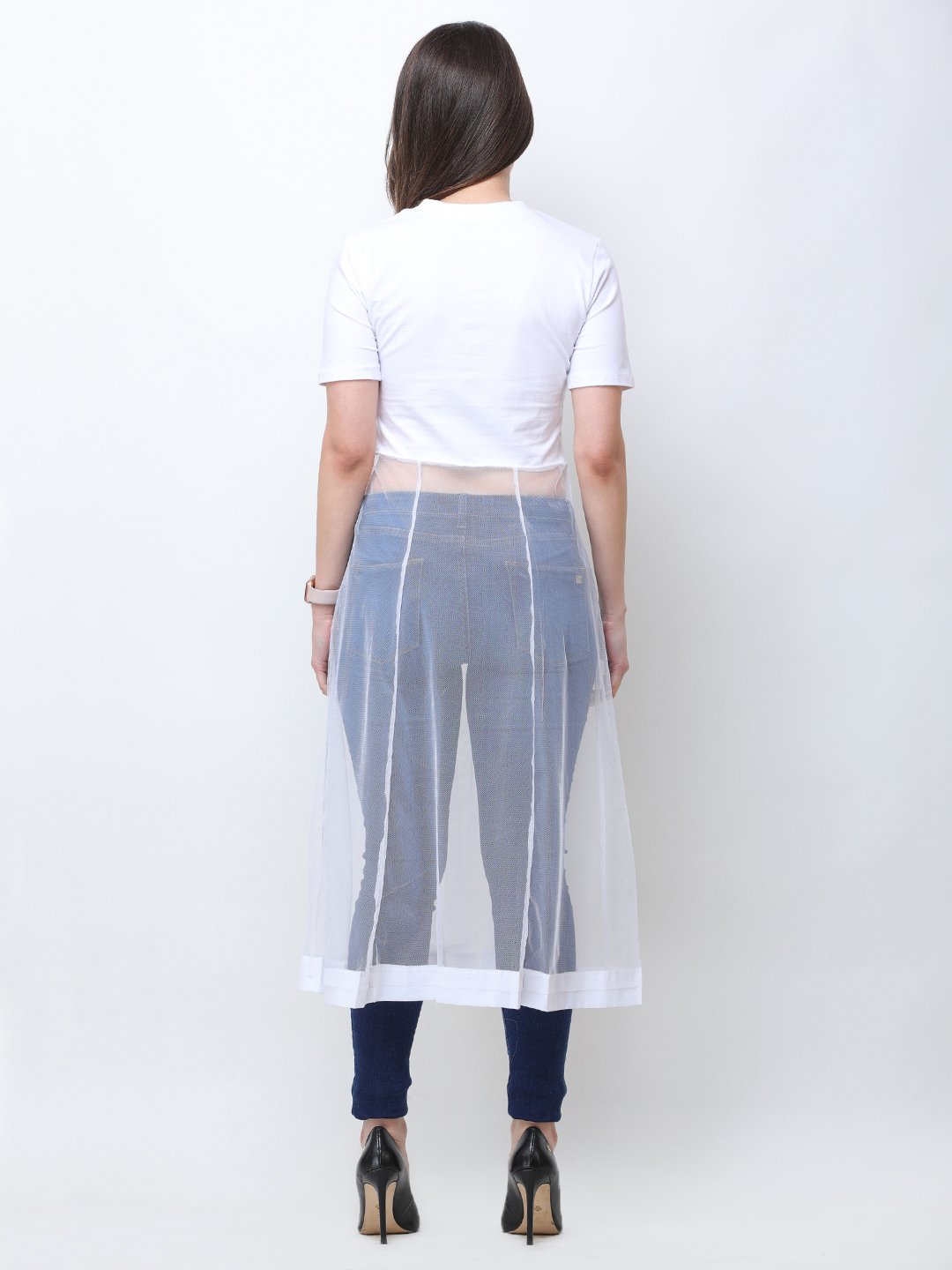 SCORPIUS White Net flair LONGTOP