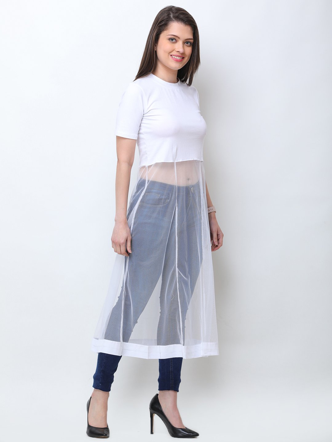 SCORPIUS White Net flair LONGTOP