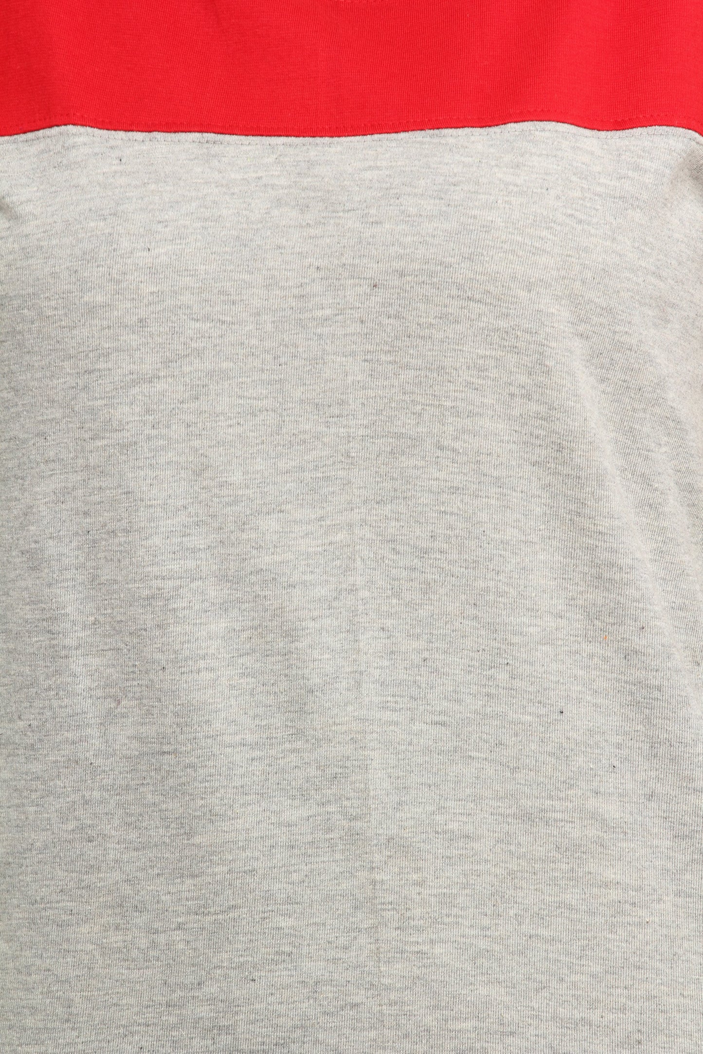 Grey and Red Solid Top