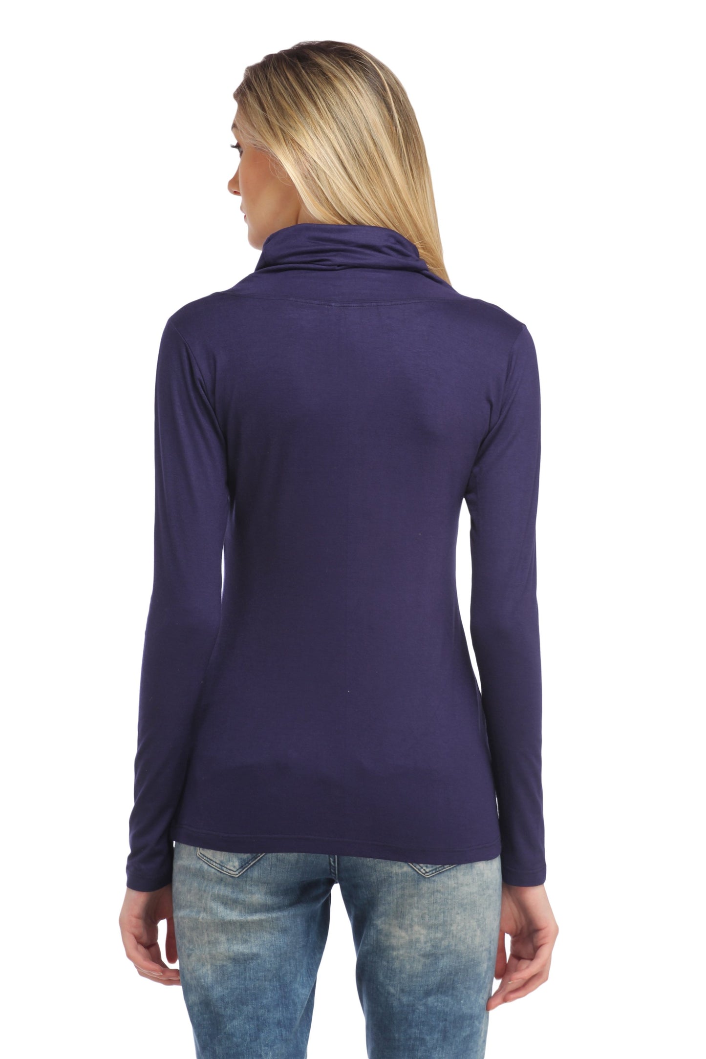Blue Solid Top