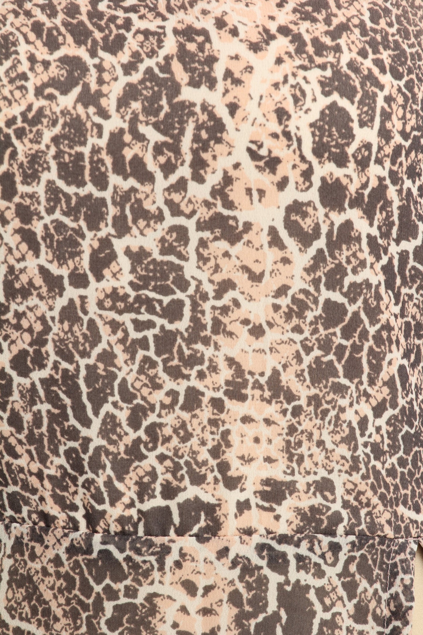 Brown Printed Tunic