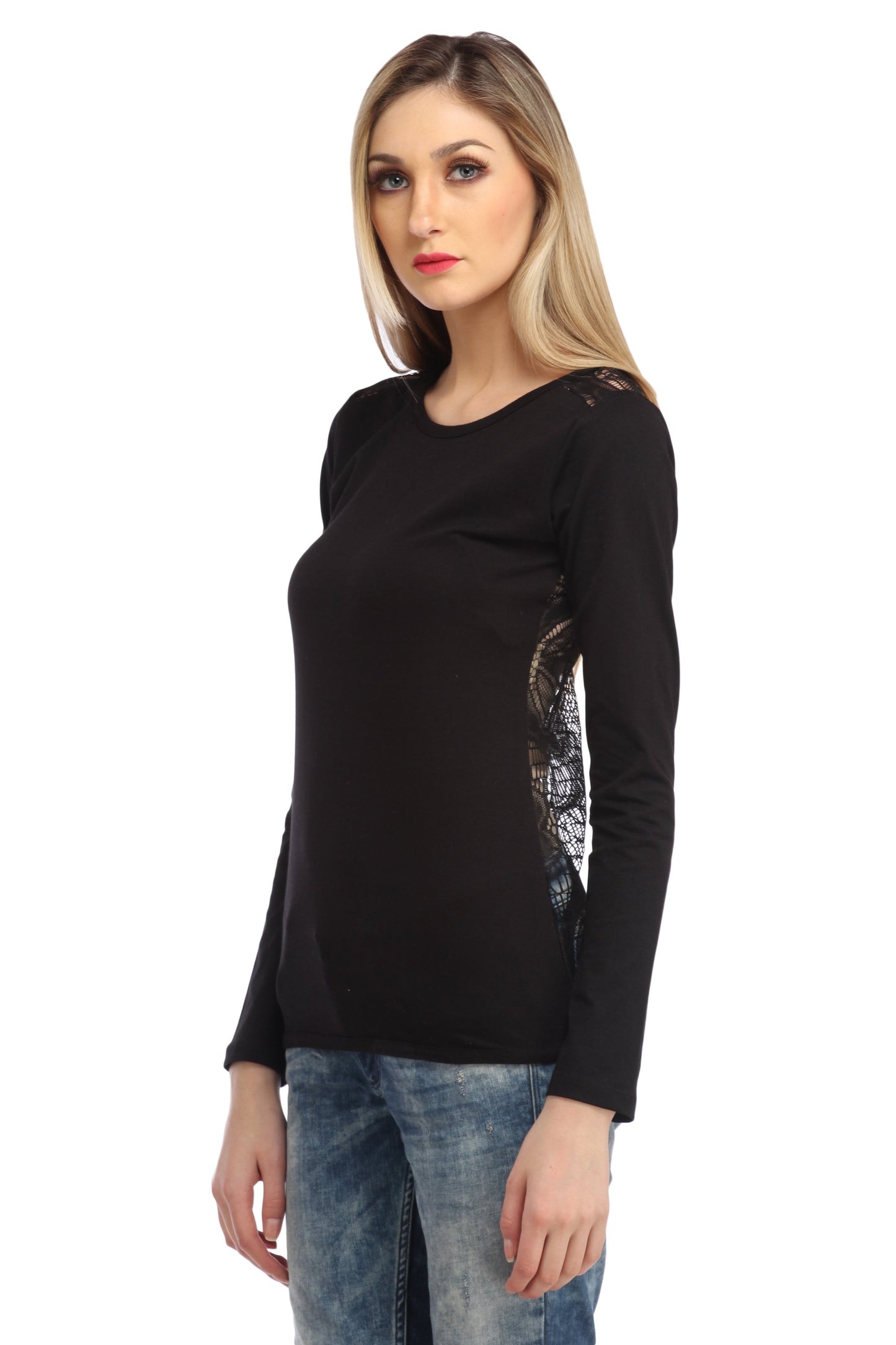 Black Solid Top