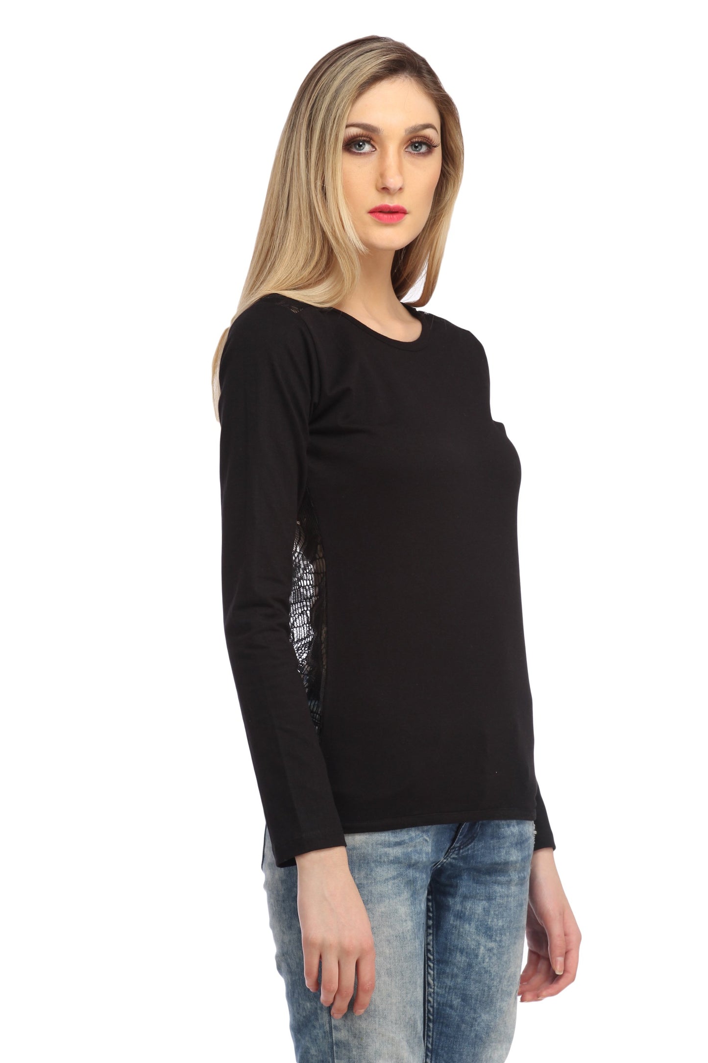 Black Solid Top