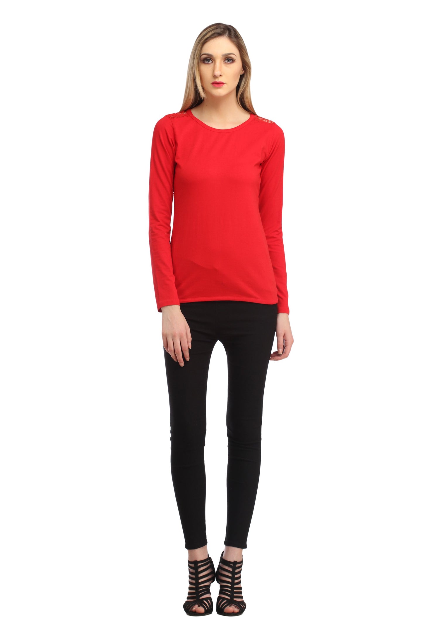 Red Solid Top
