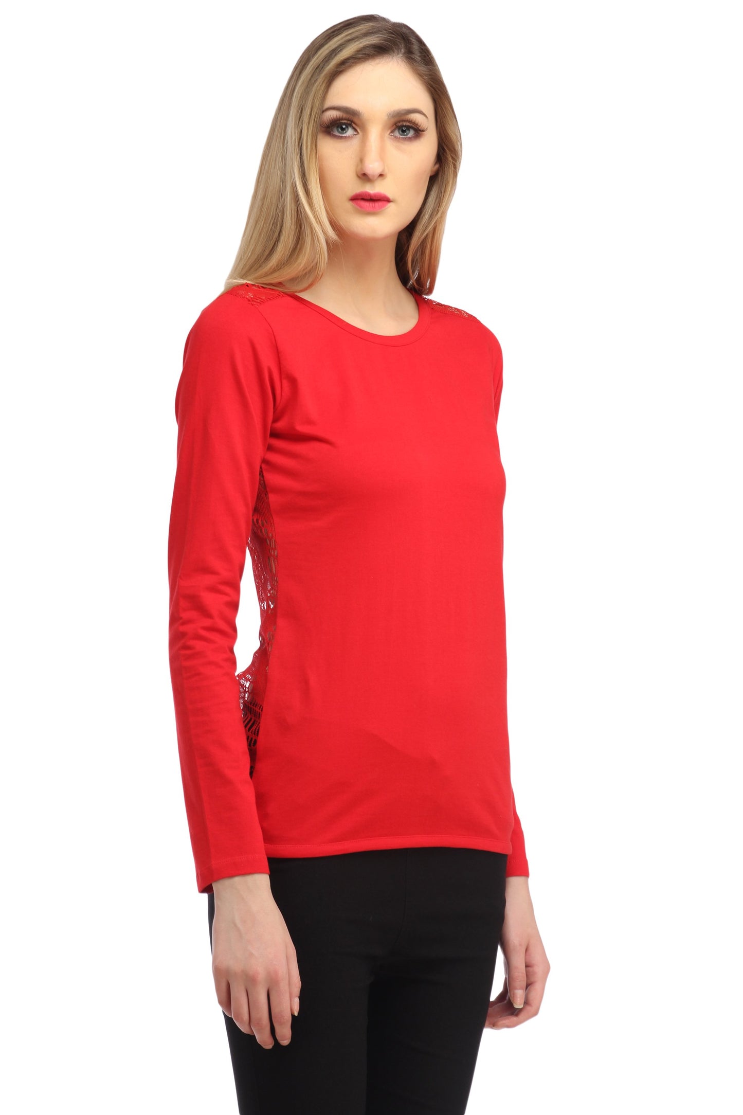 Red Solid Top