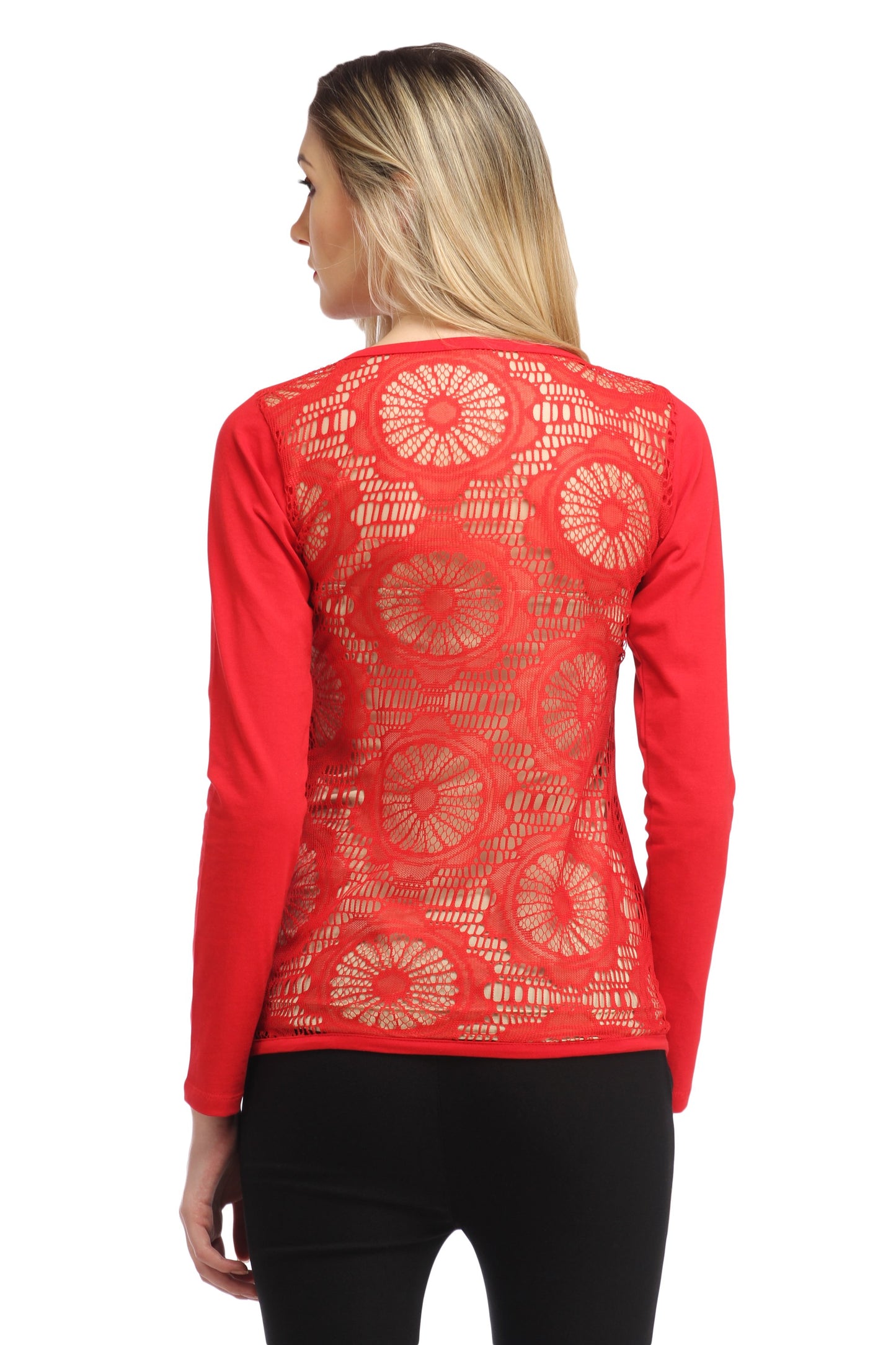 Red Solid Top