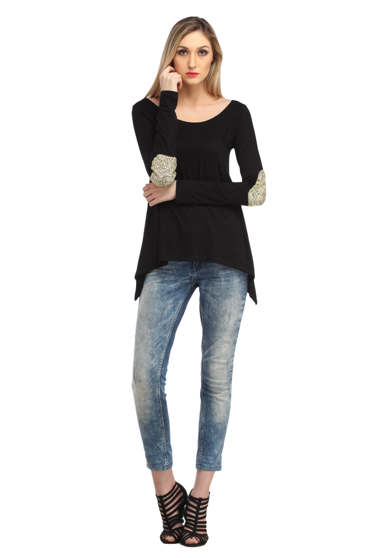 Black Solid Top