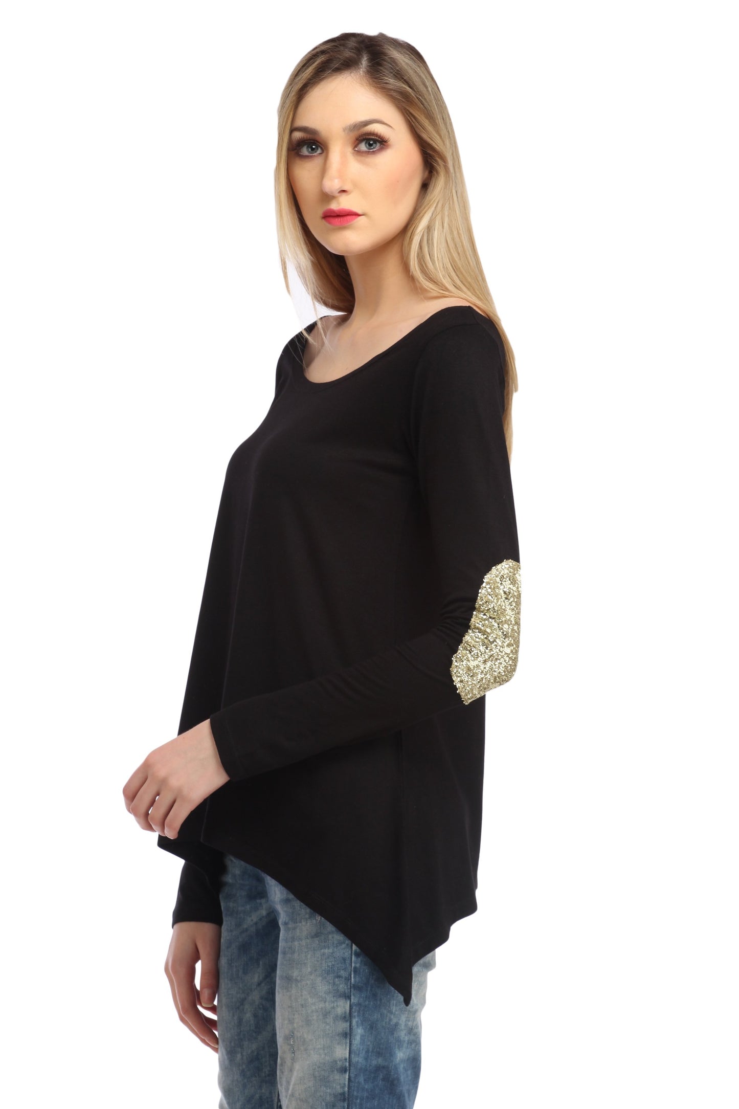 Black Solid Top