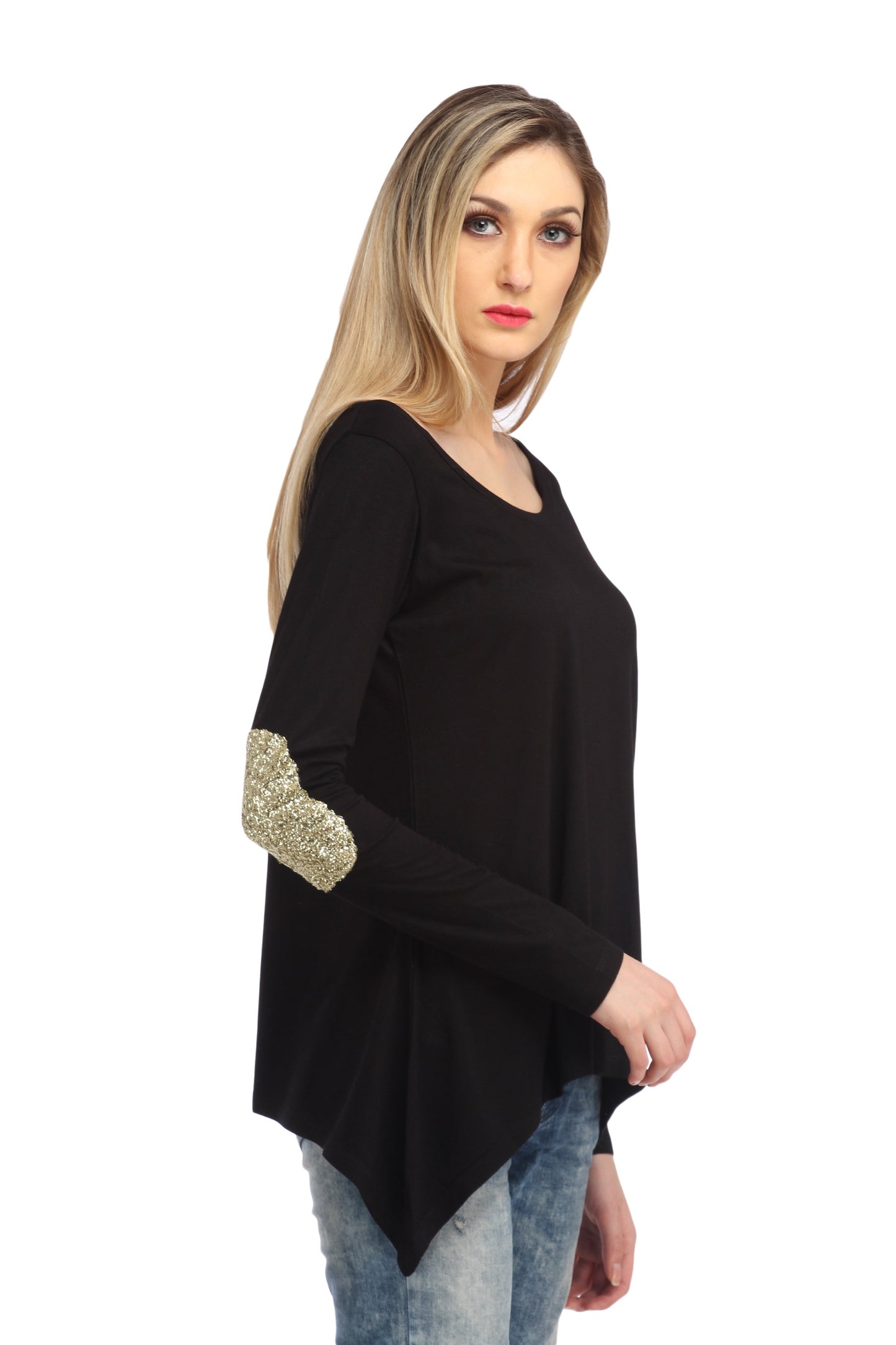 Black Solid Top