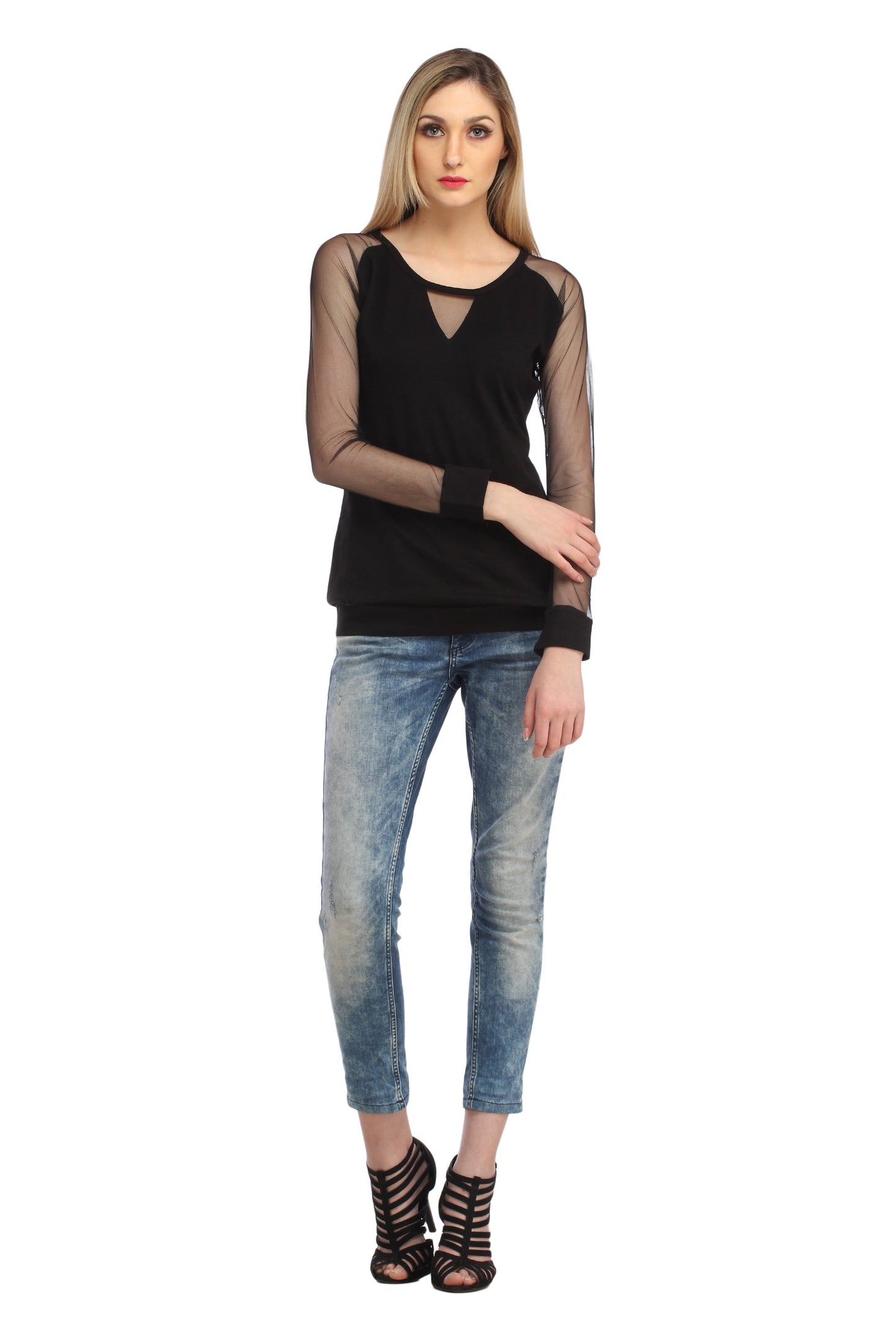 Black Solid Top