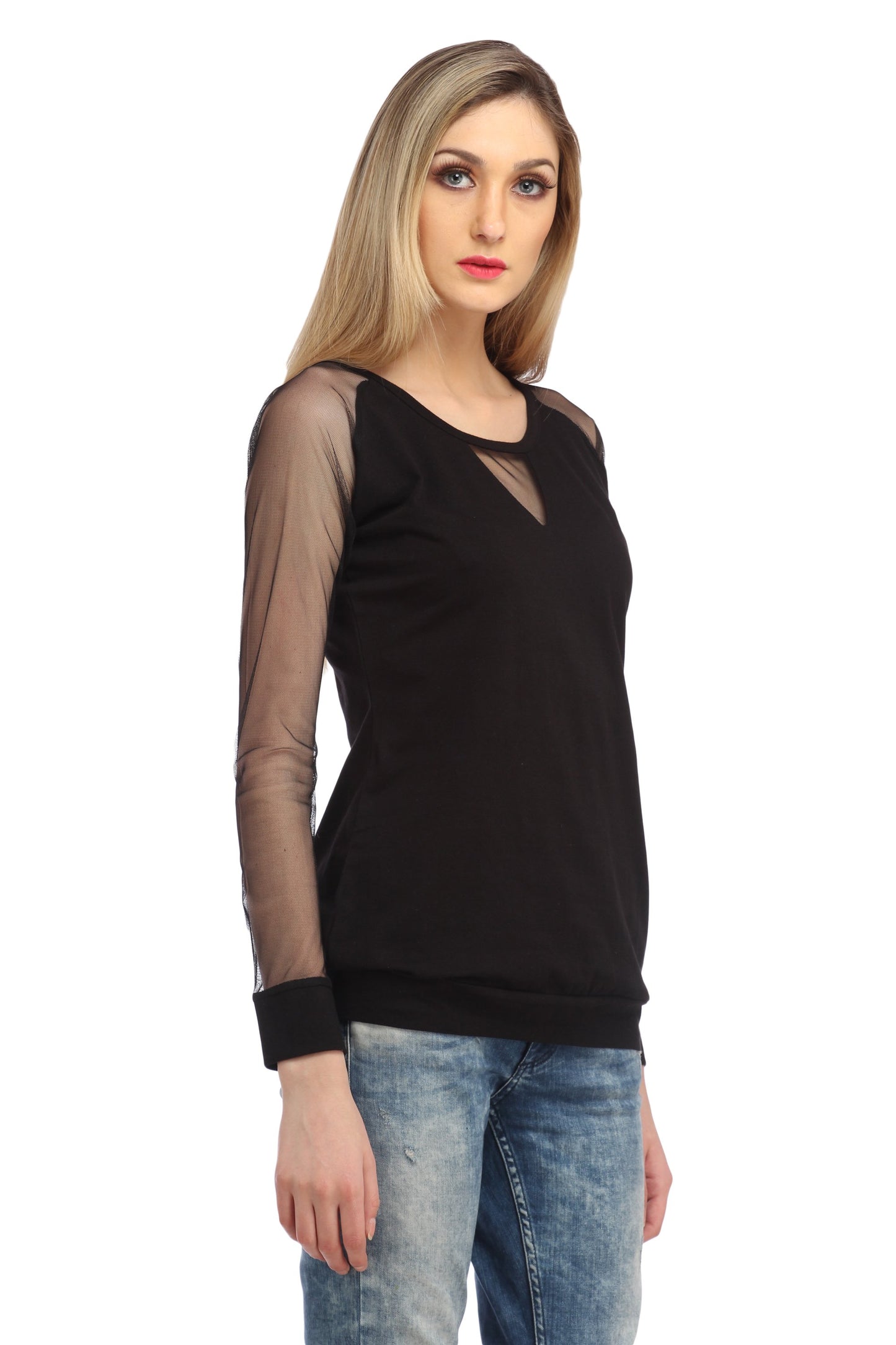 Black Solid Top