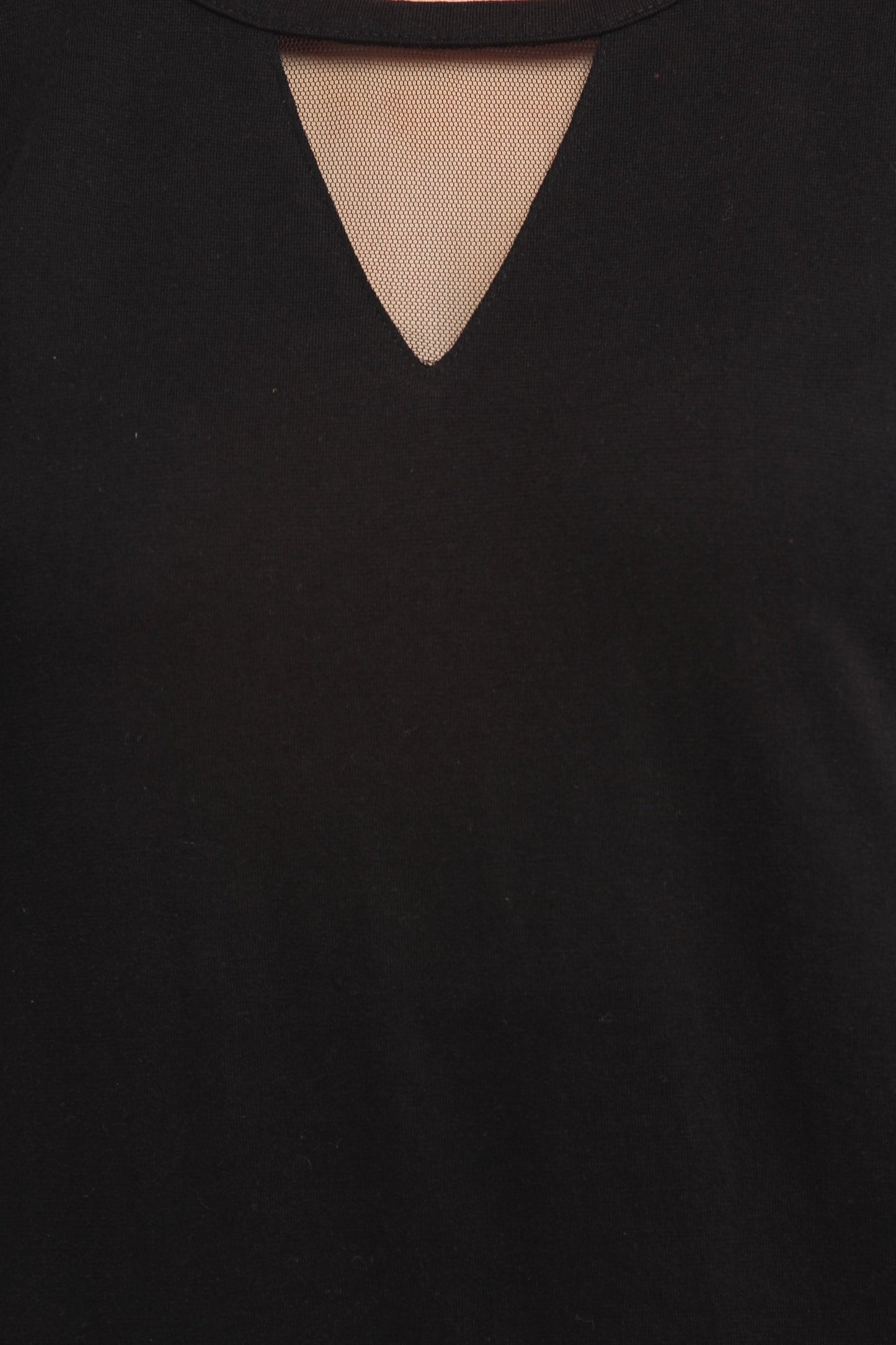 Black Solid Top