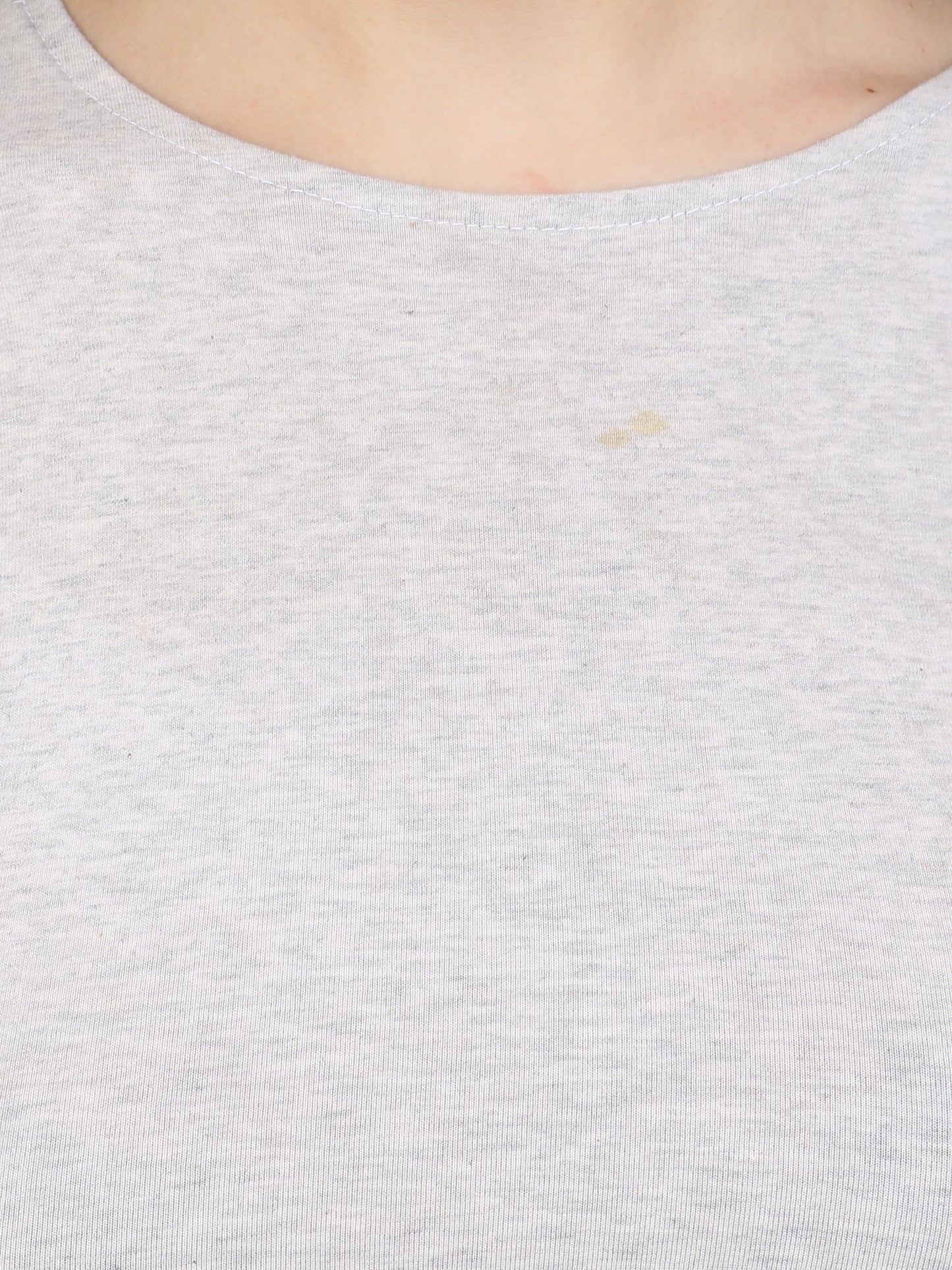 Grey Solid Top