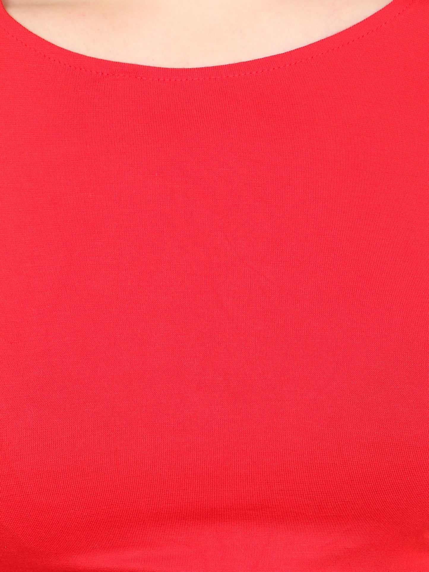 Red Solid Top