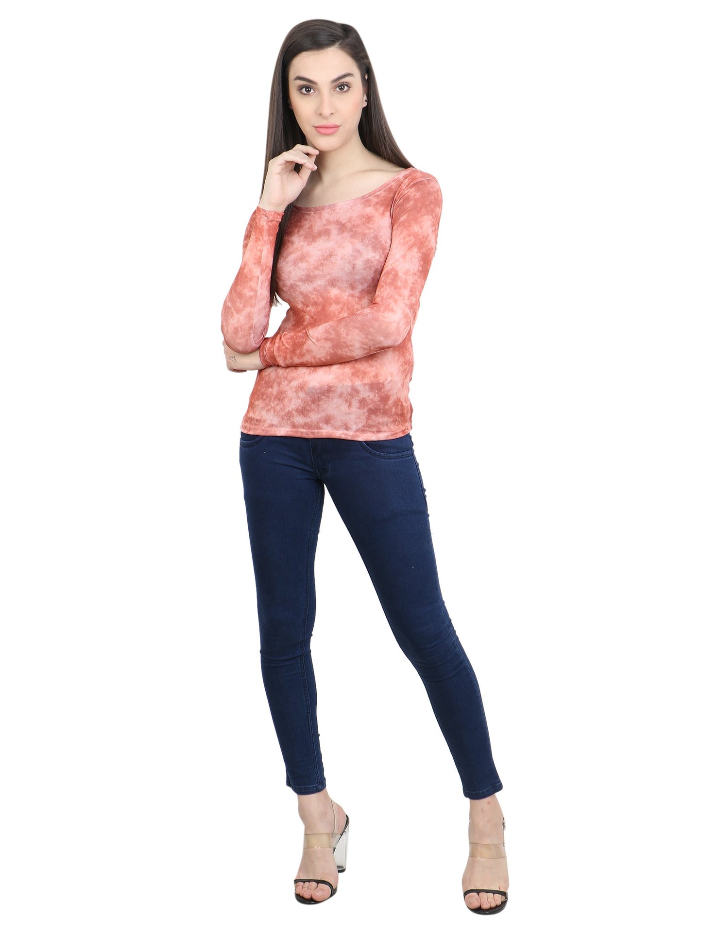 Orange Solid Top