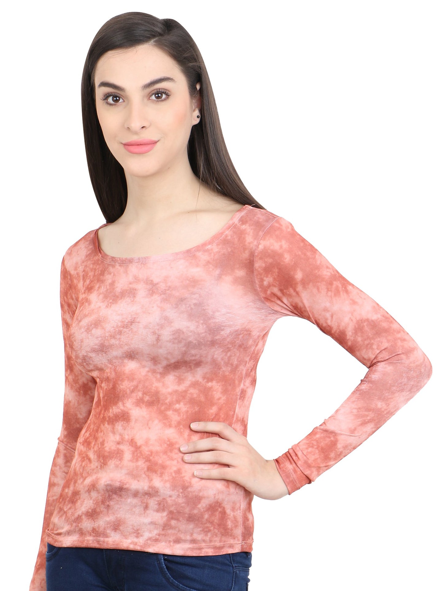 Orange Solid Top