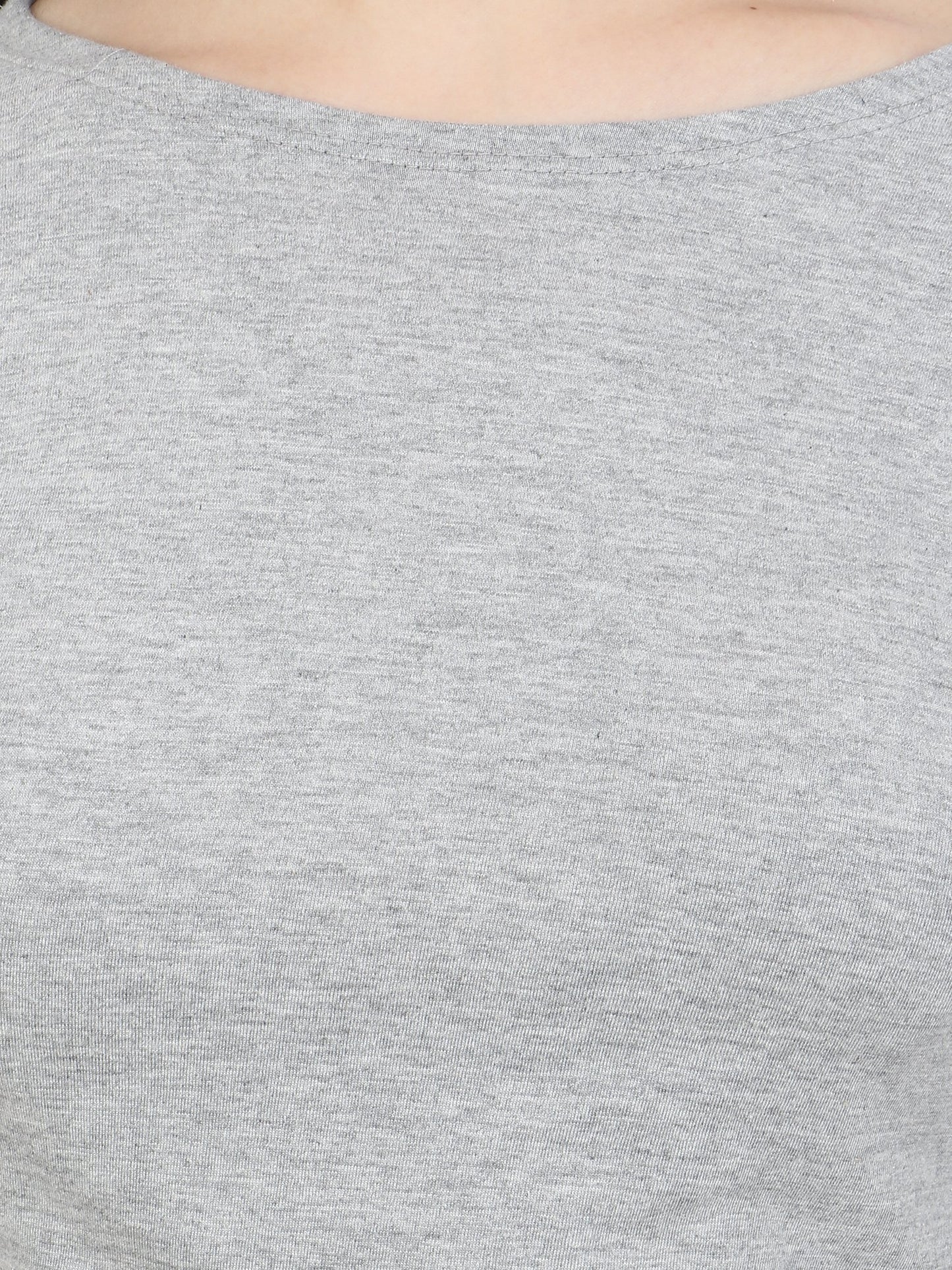 Grey Solid Top