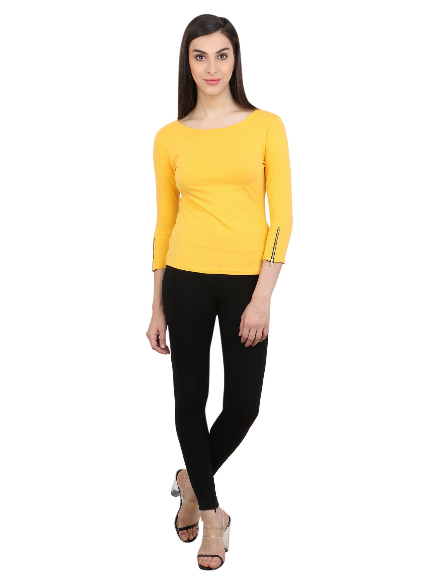 Yellow Solid Top