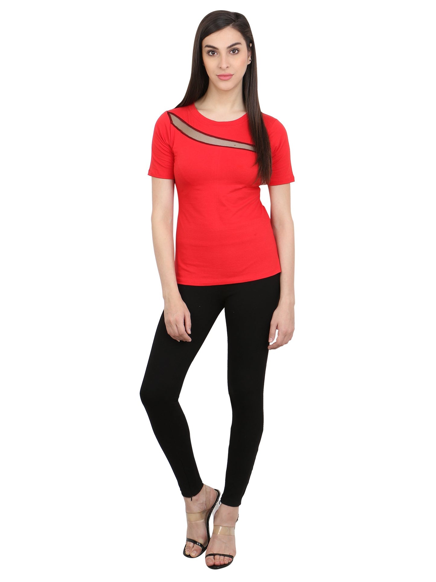 Red Solid Top