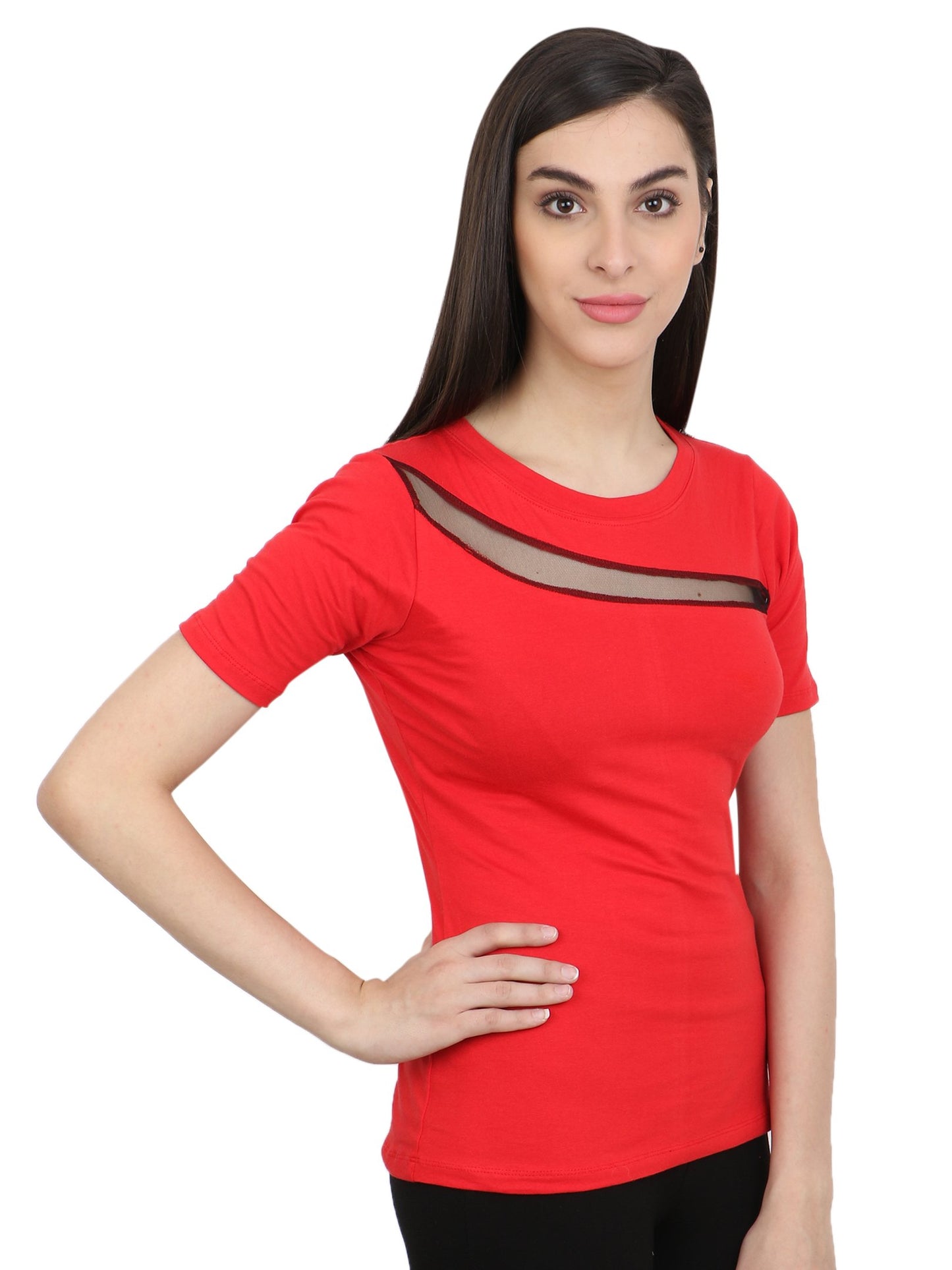 Red Solid Top