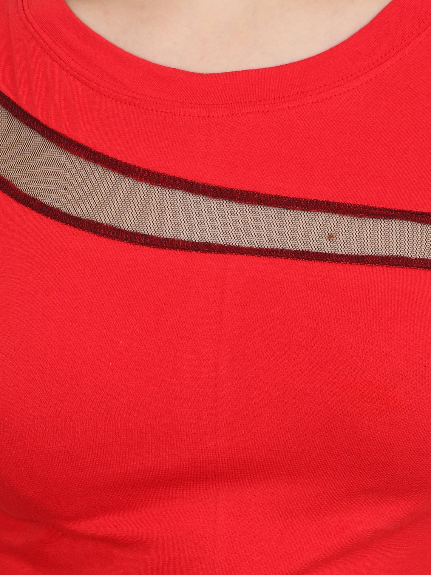 Red Solid Top