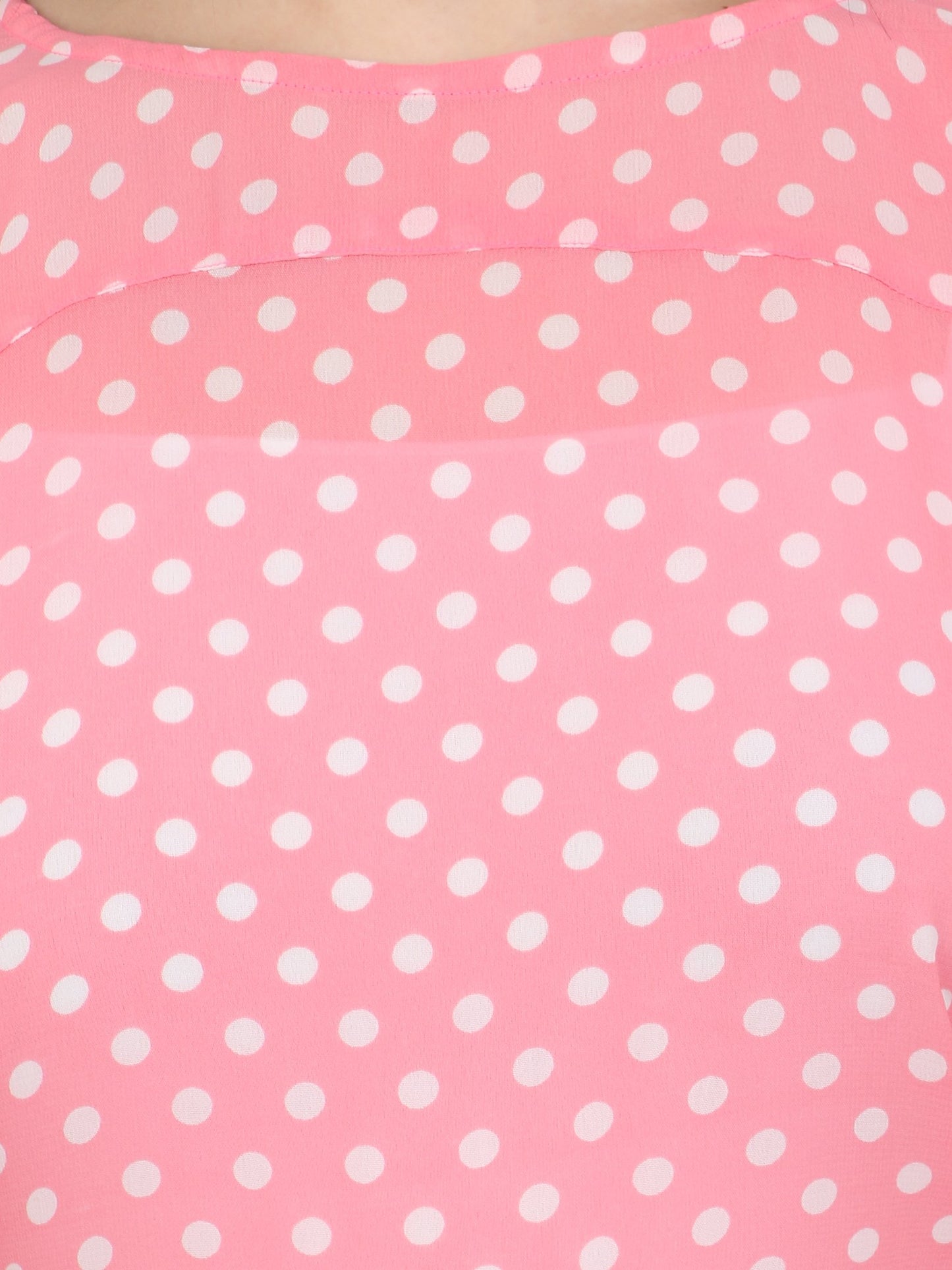 Pink Printed Top