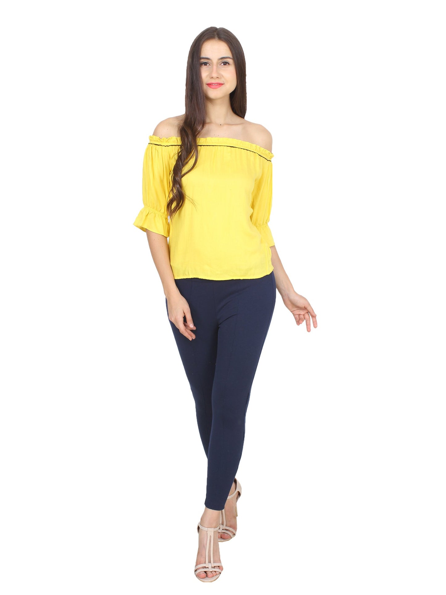 Yellow Solid Top