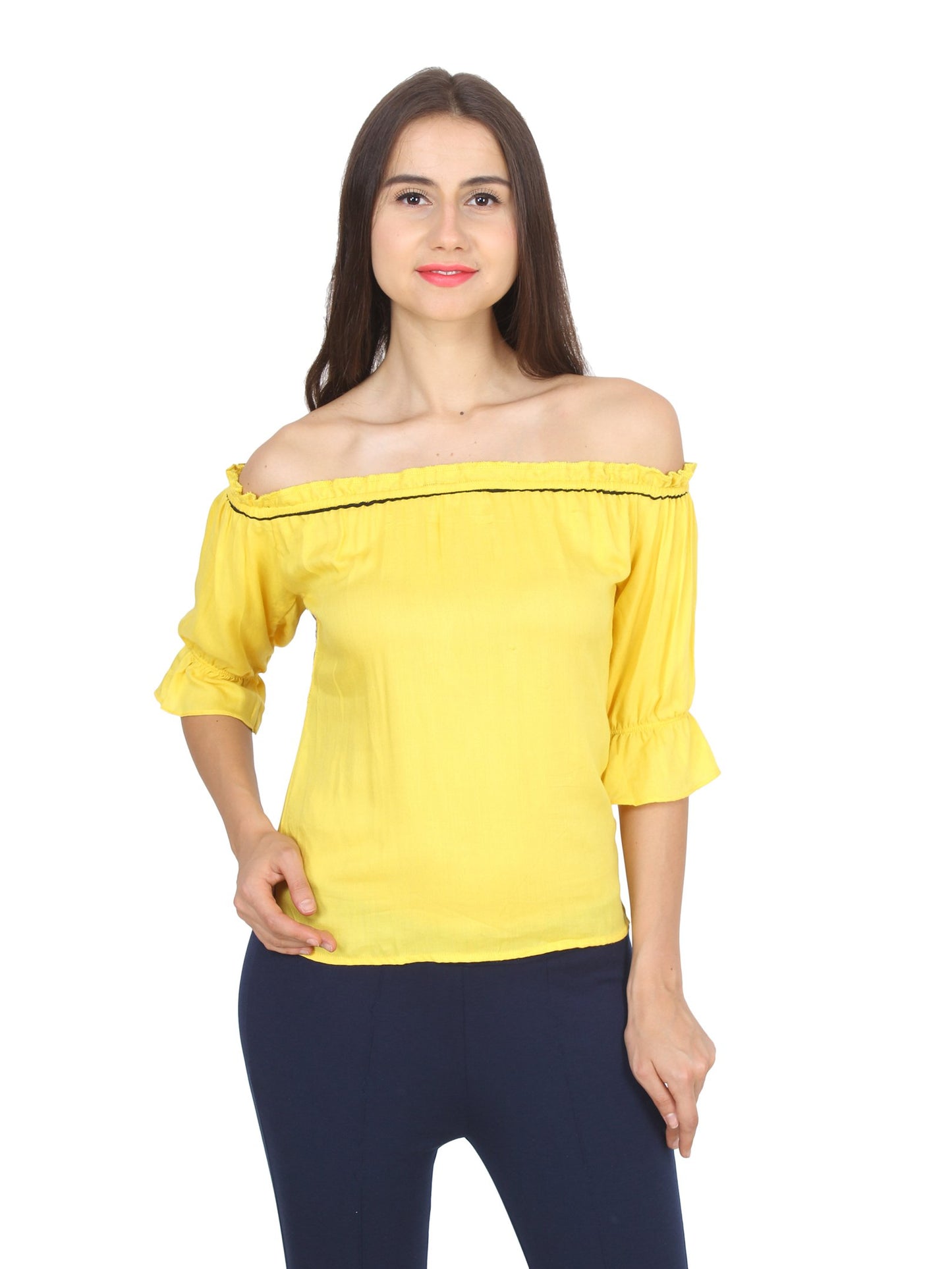 Yellow Solid Top