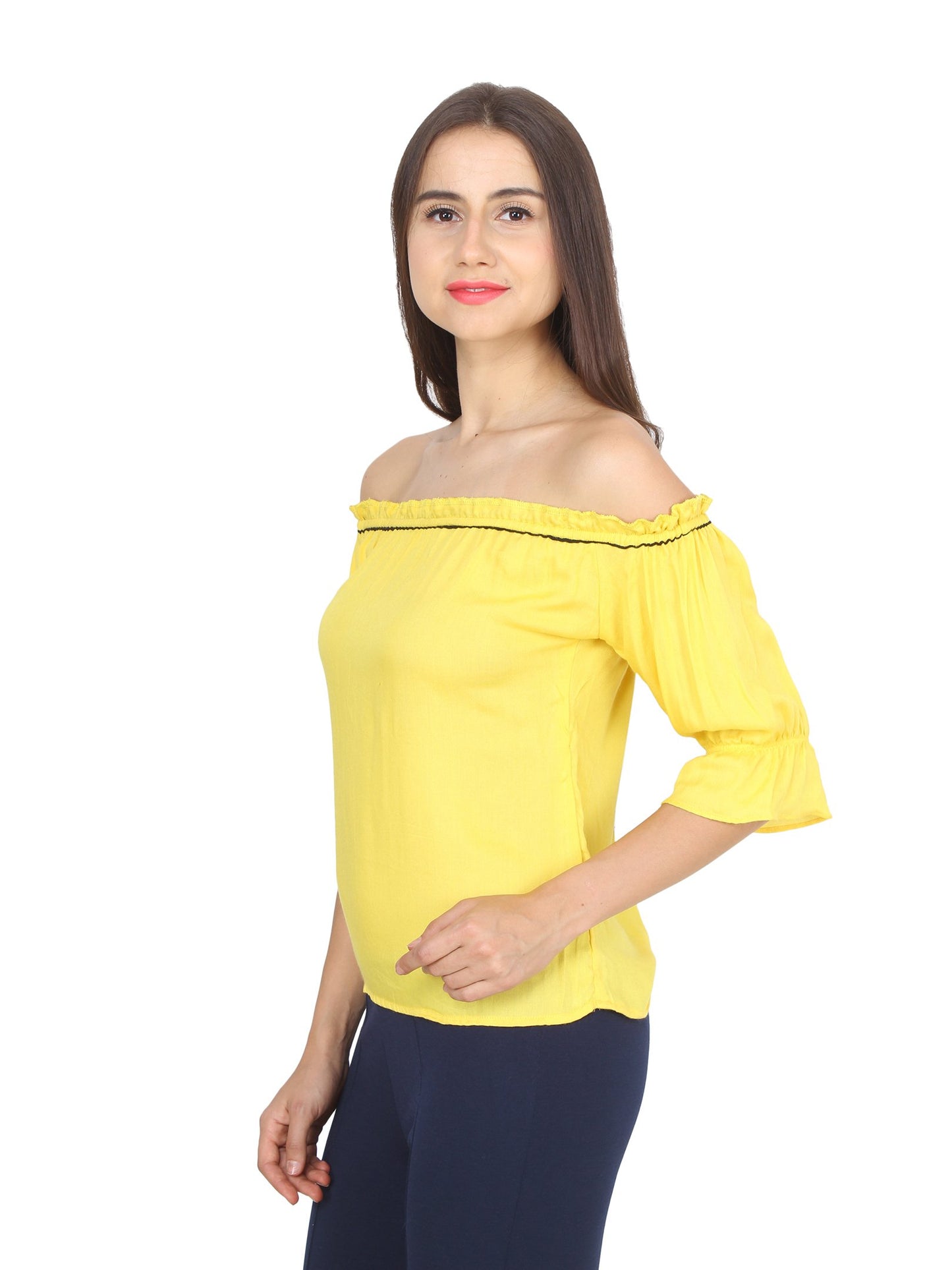 Yellow Solid Top