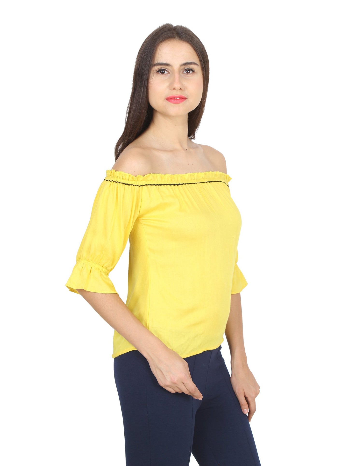 Yellow Solid Top