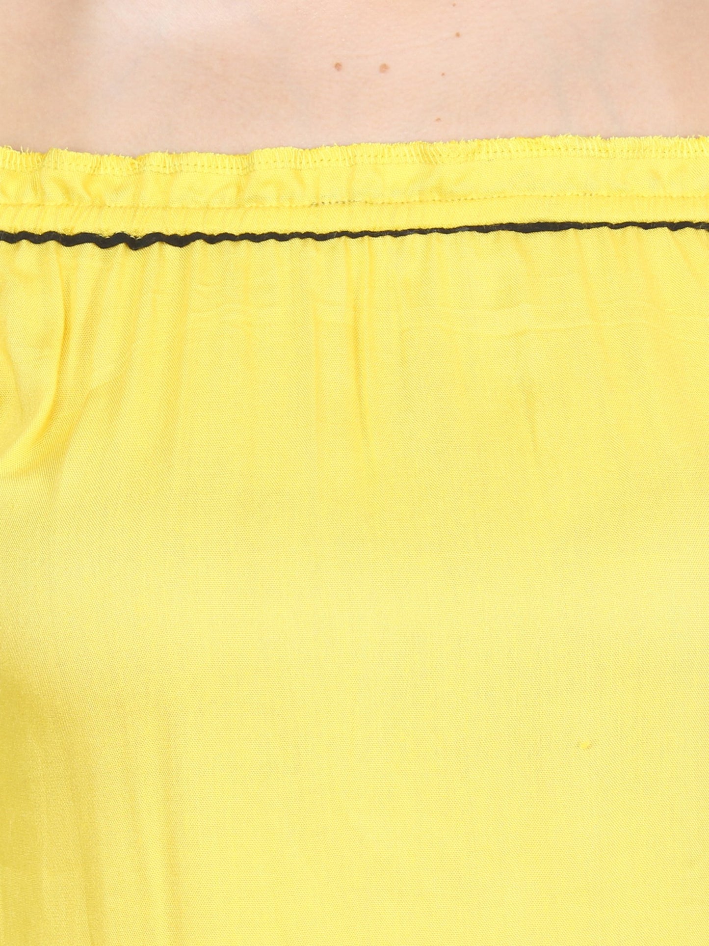 Yellow Solid Top