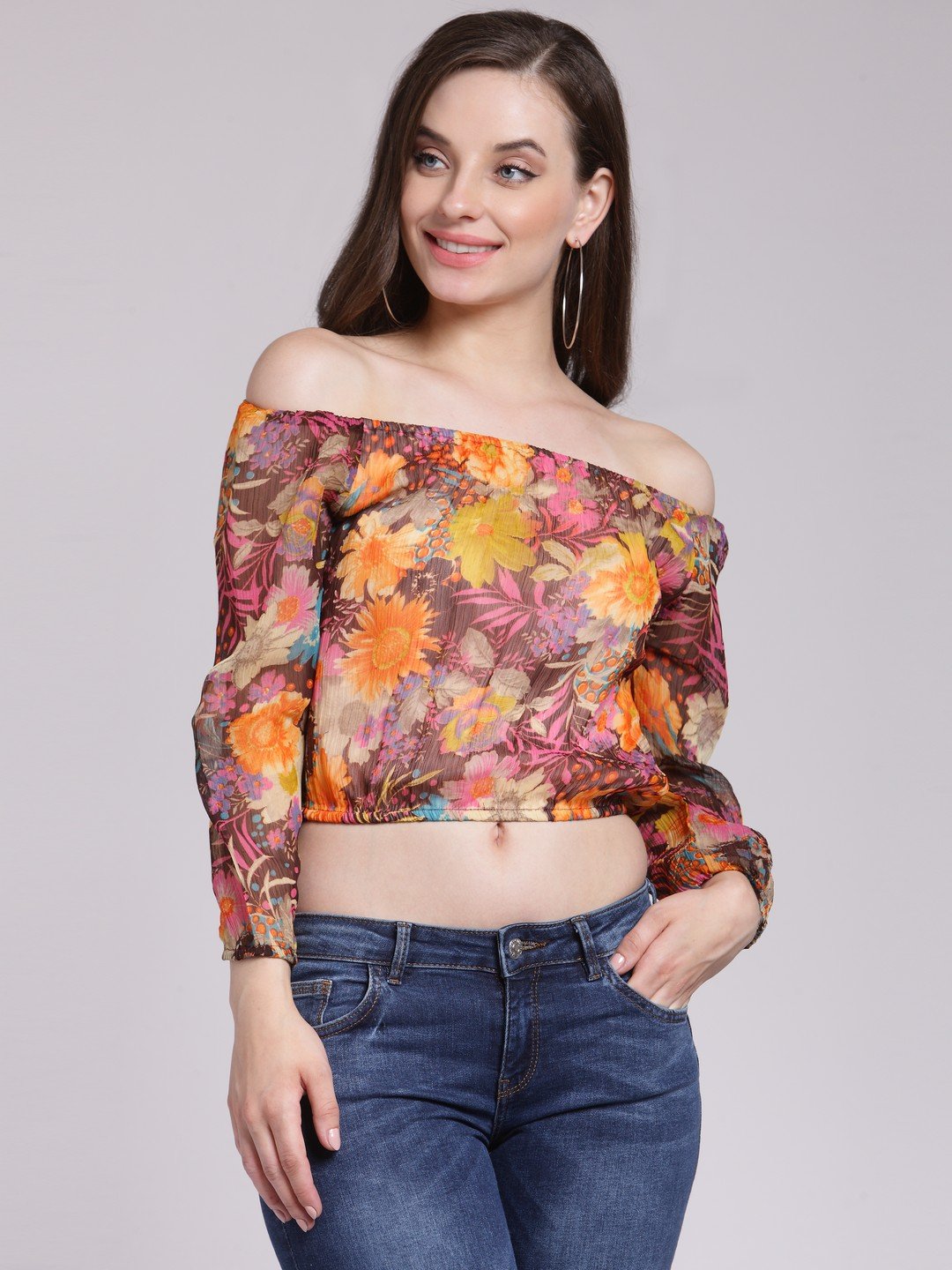 Multicolor Printed Top