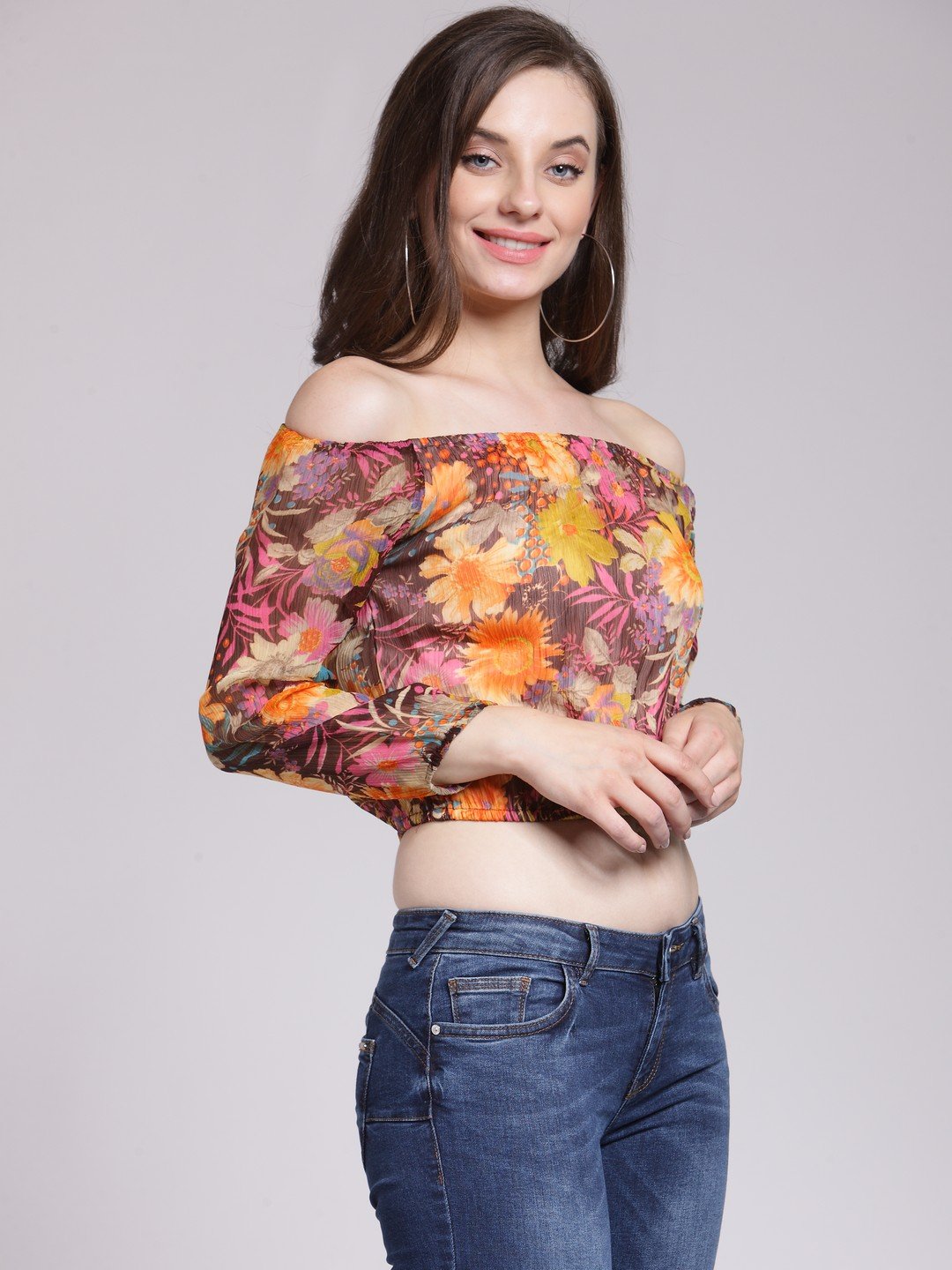 Multicolor Printed Top