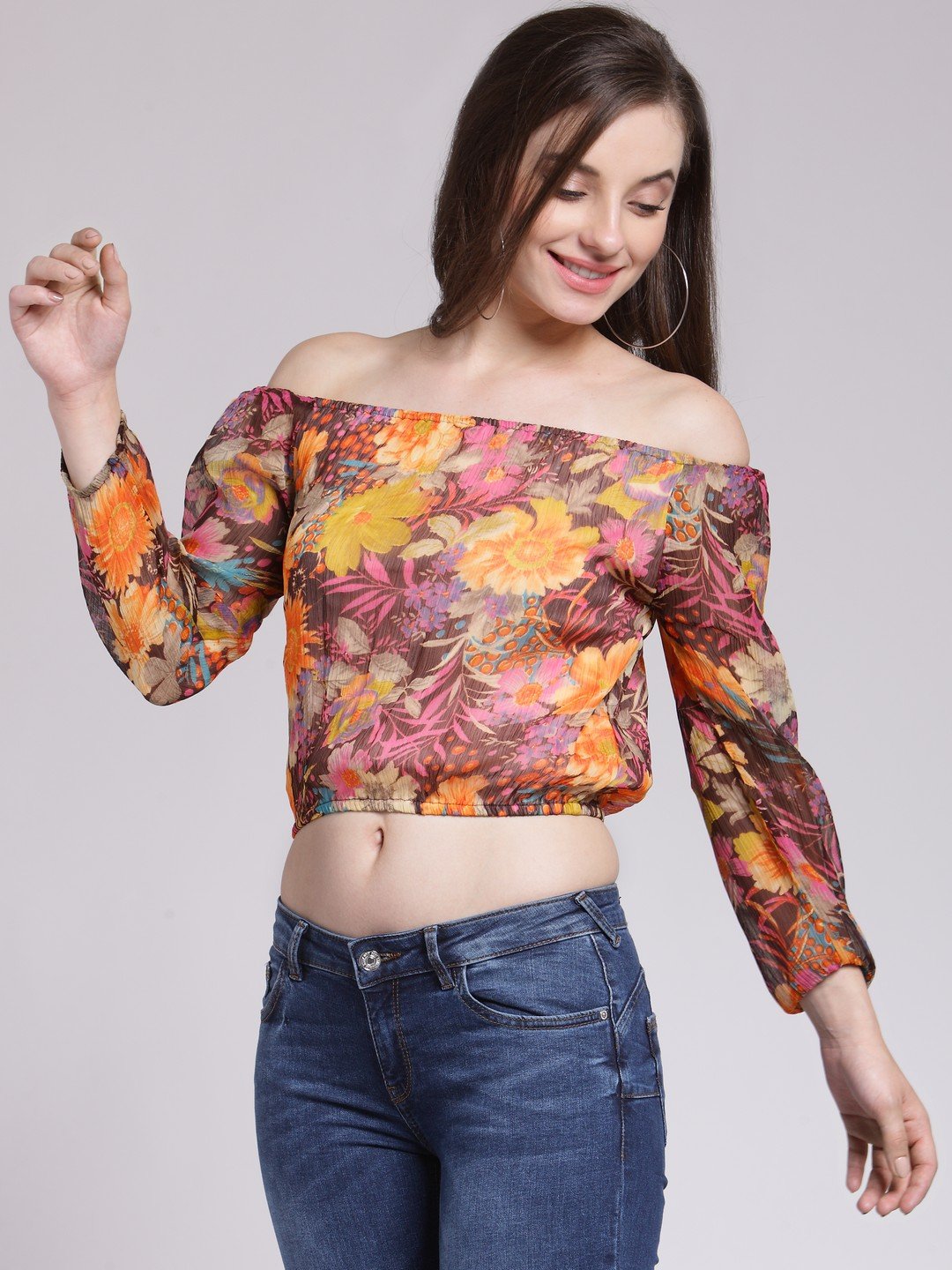 Multicolor Printed Top