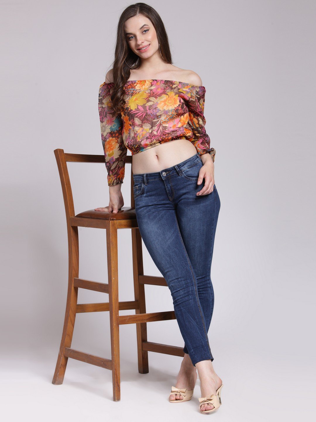 Multicolor Printed Top