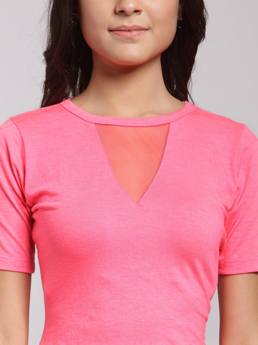 Pink Solid Top
