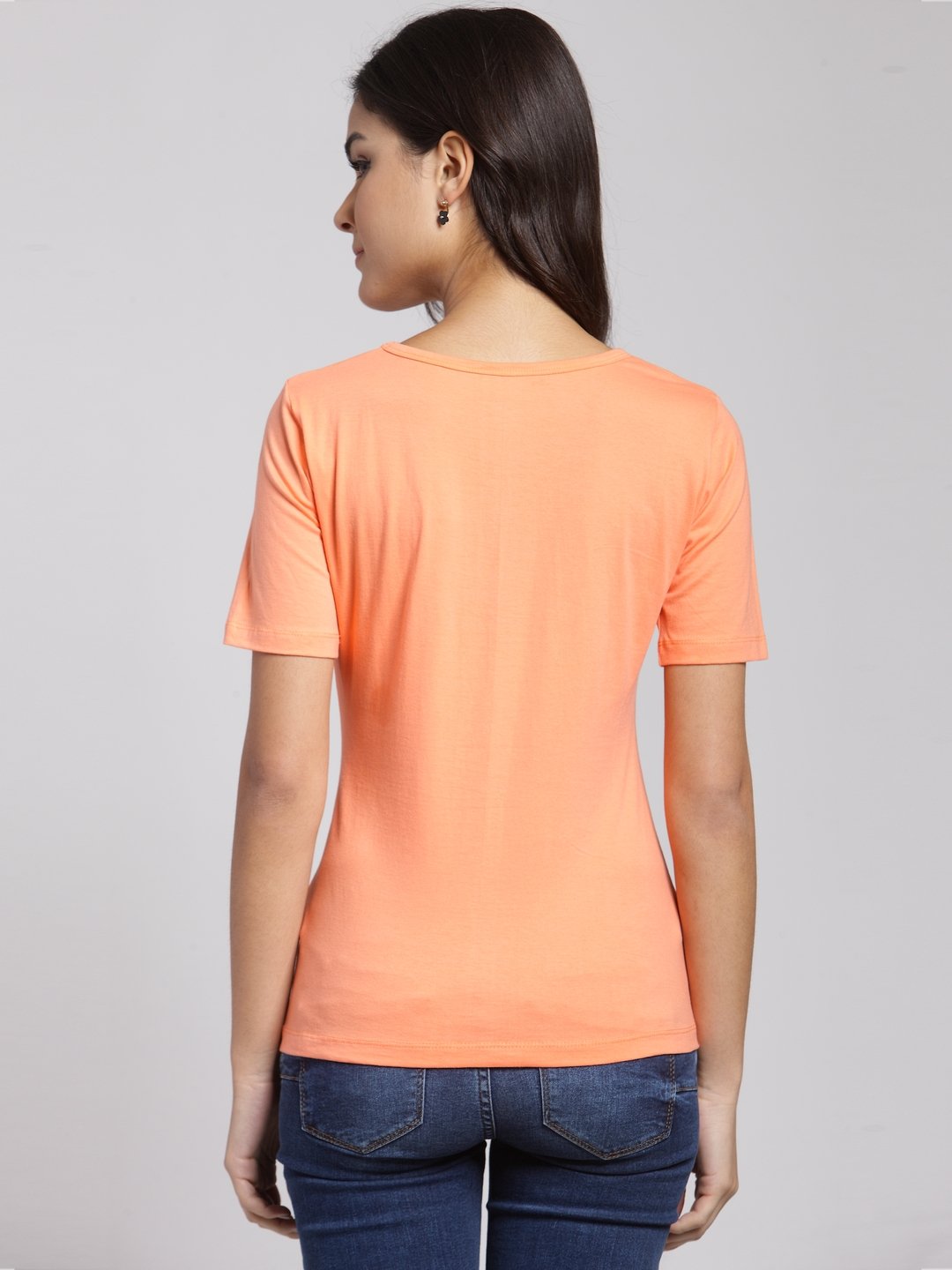 Cation Solid Orange Top